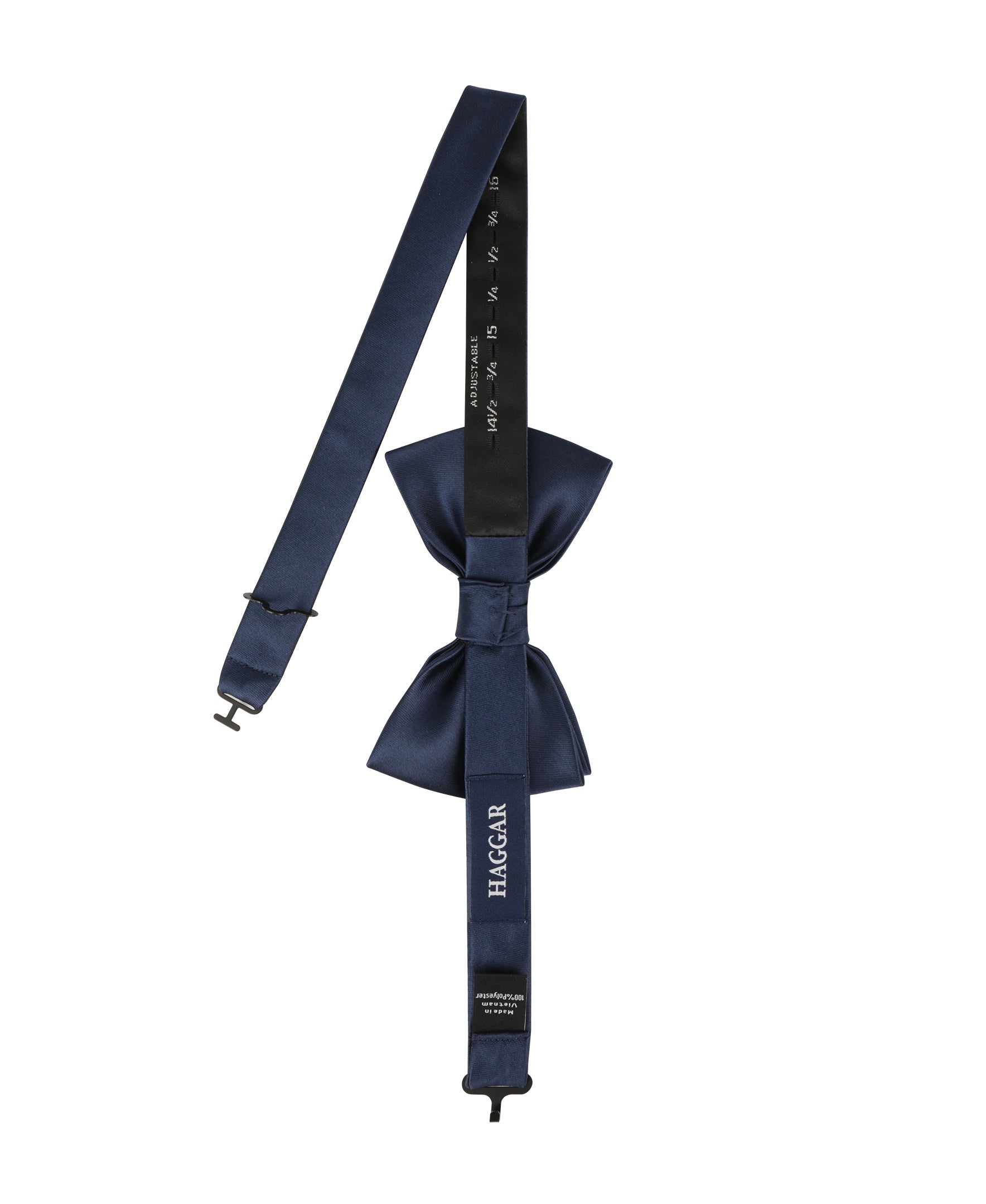 Satin Solid Bowtie - Haggar.com#color_blue