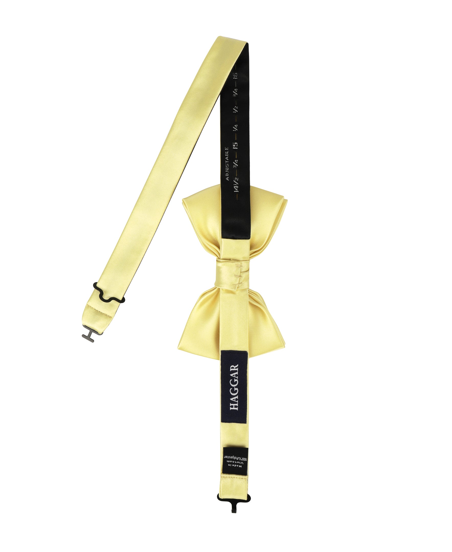 Satin Solid Bowtie - Haggar.com#color_yellow