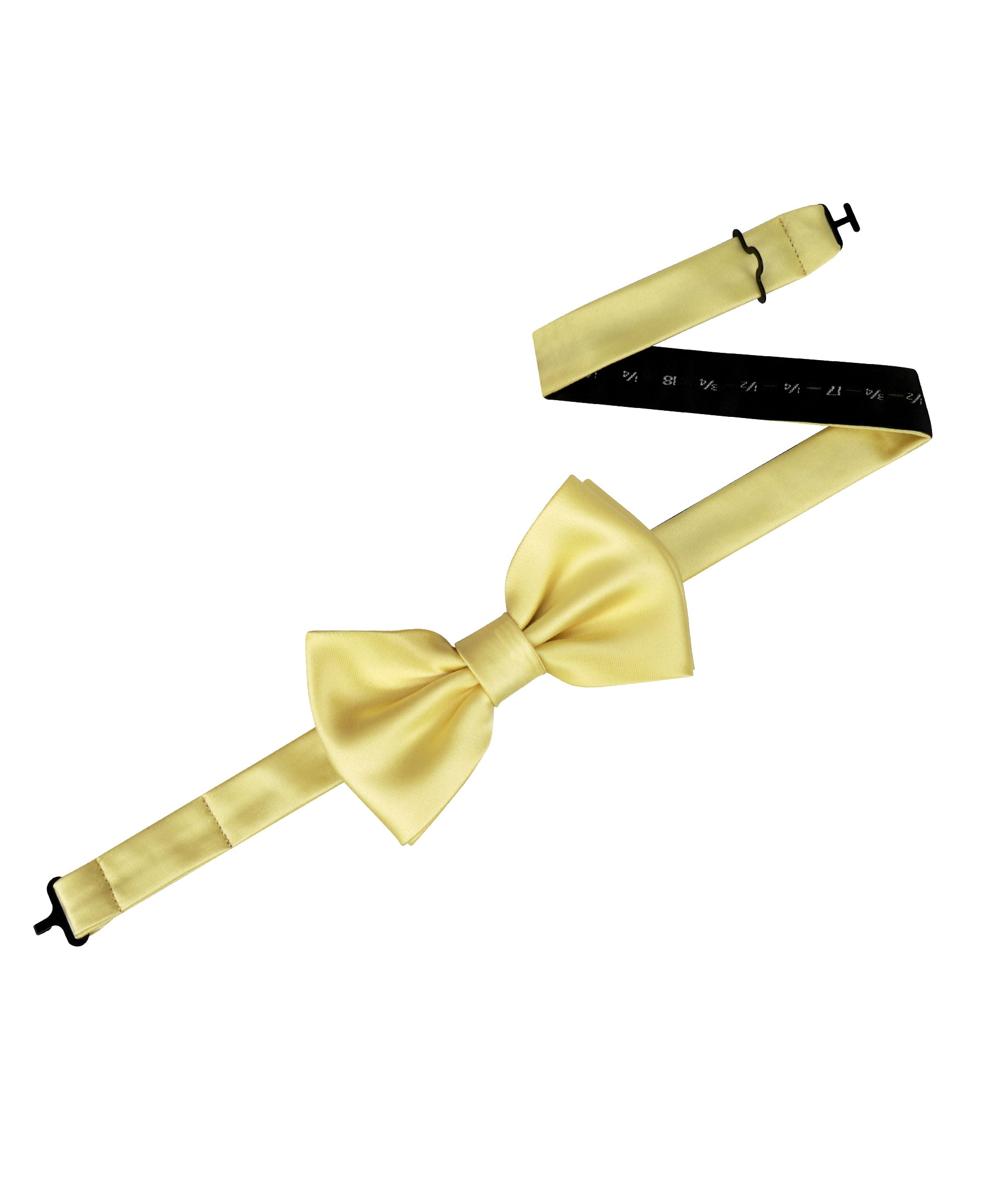 Satin Solid Bowtie - Haggar.com#color_yellow