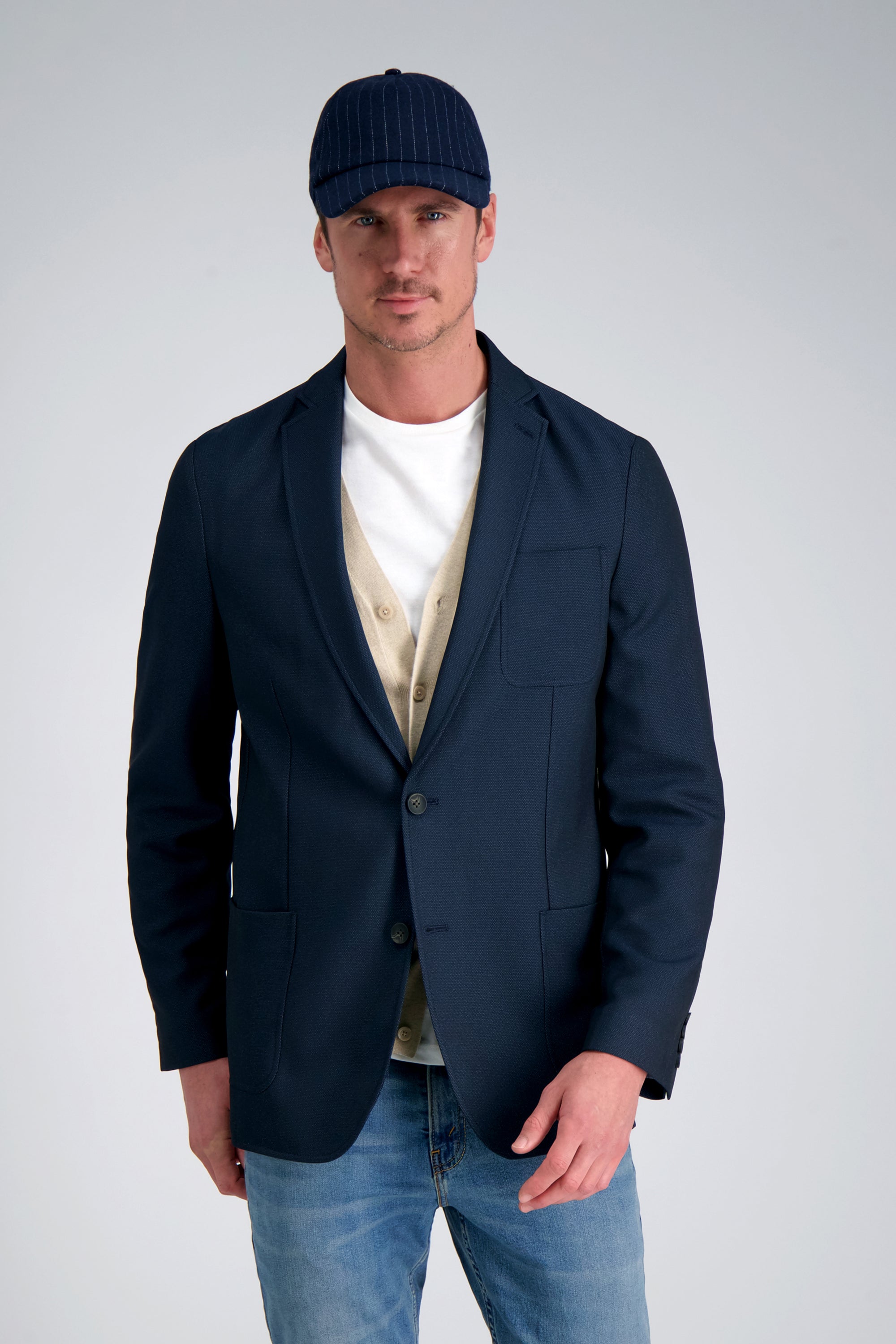 Smart Wash™ Birdseye Sport Coat, , hi-res