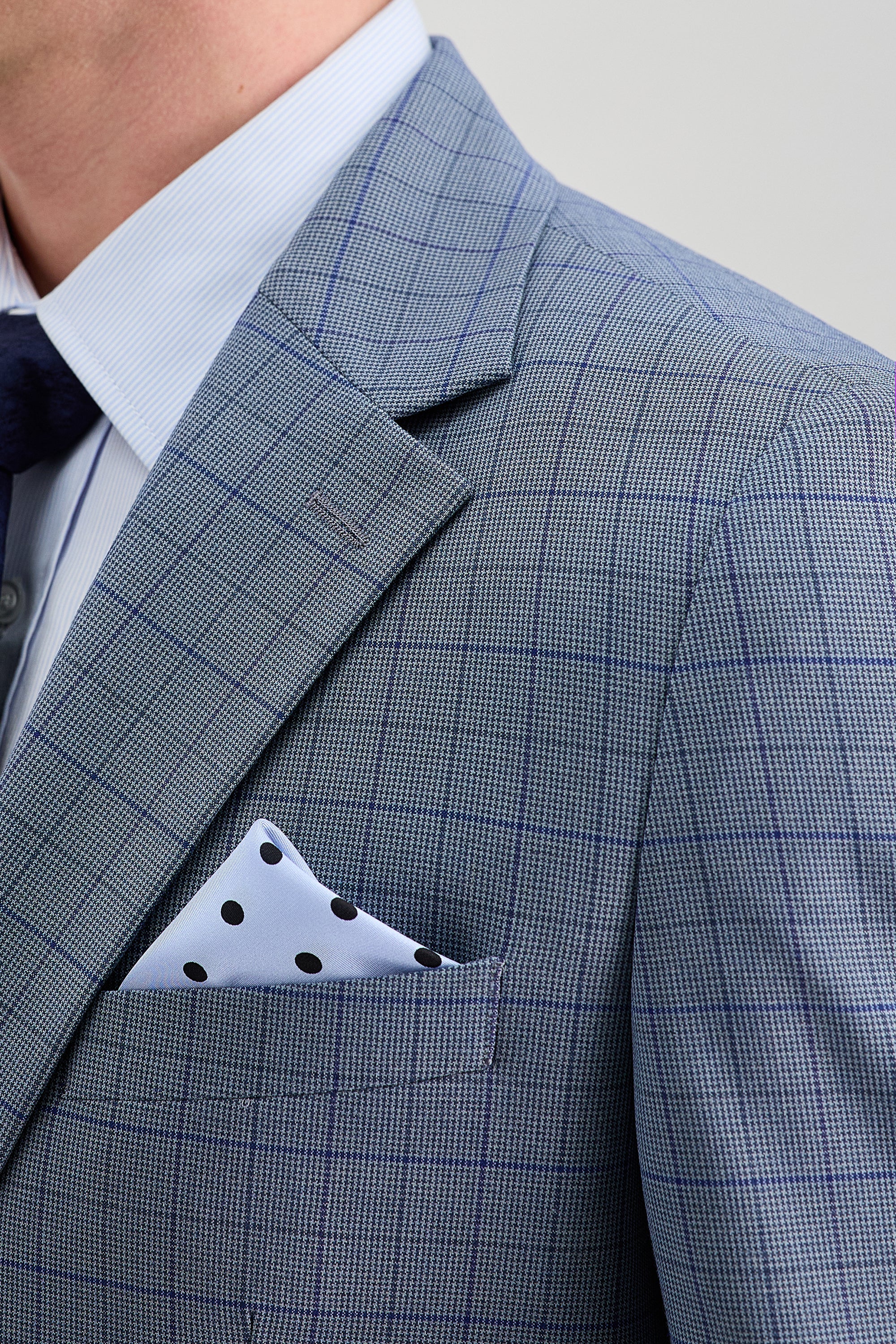J.M. Haggar™ Premium Stretch Windowpane Sport Coat - Haggar.com#color_med grey