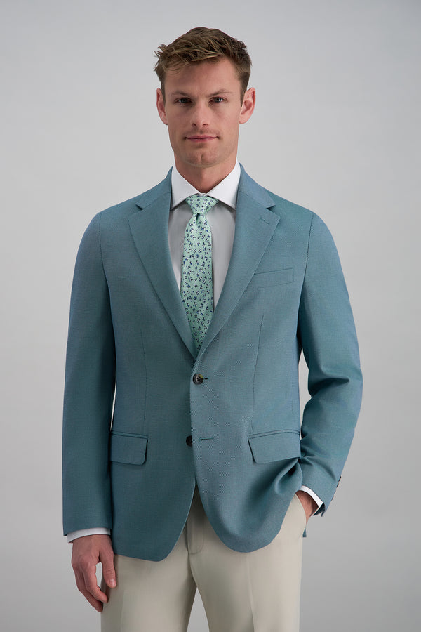 J.M. Haggar™ Birdseye Sport Coat - Haggar.com#color_teal
