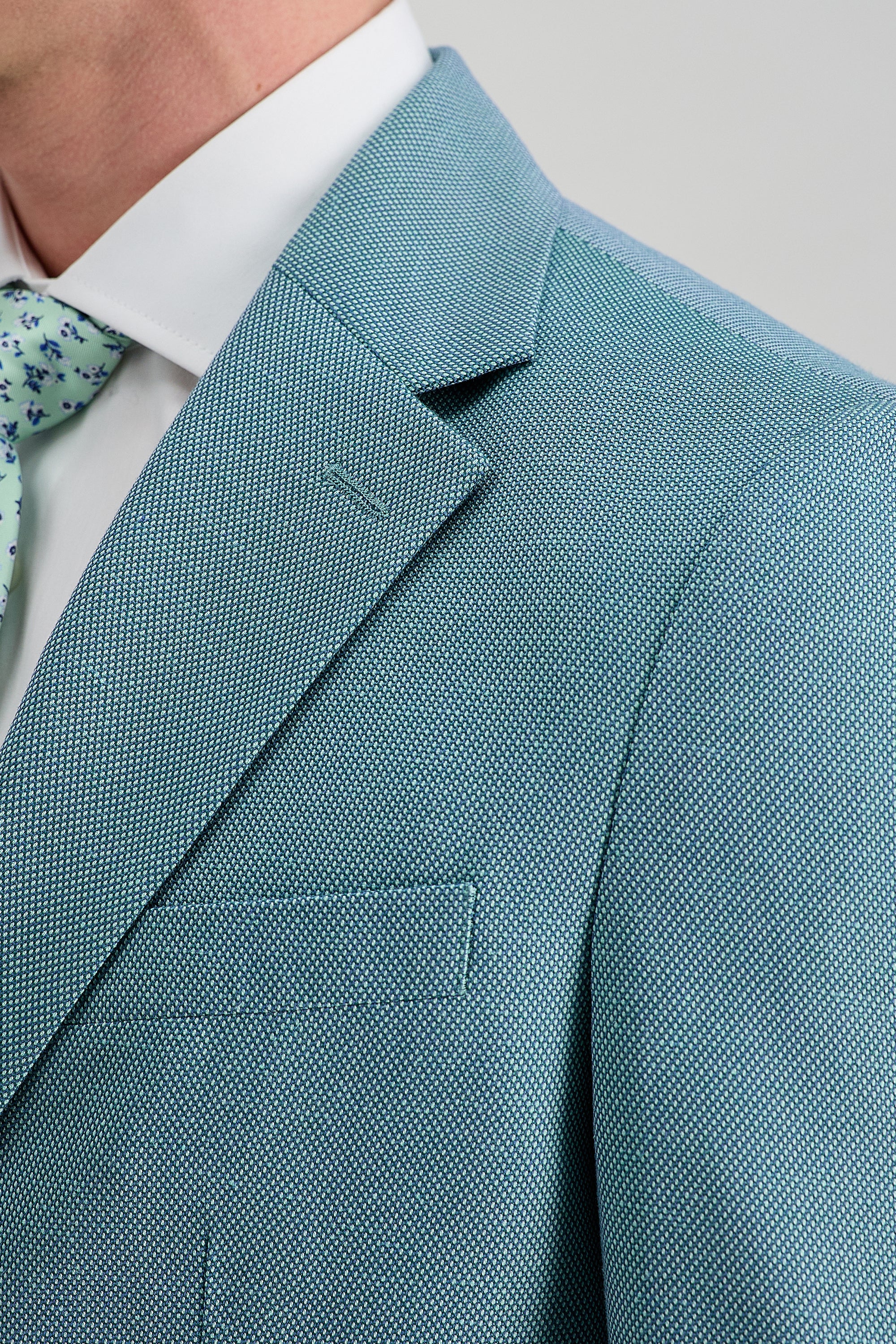 J.M. Haggar™ Birdseye Sport Coat - Haggar.com#color_teal