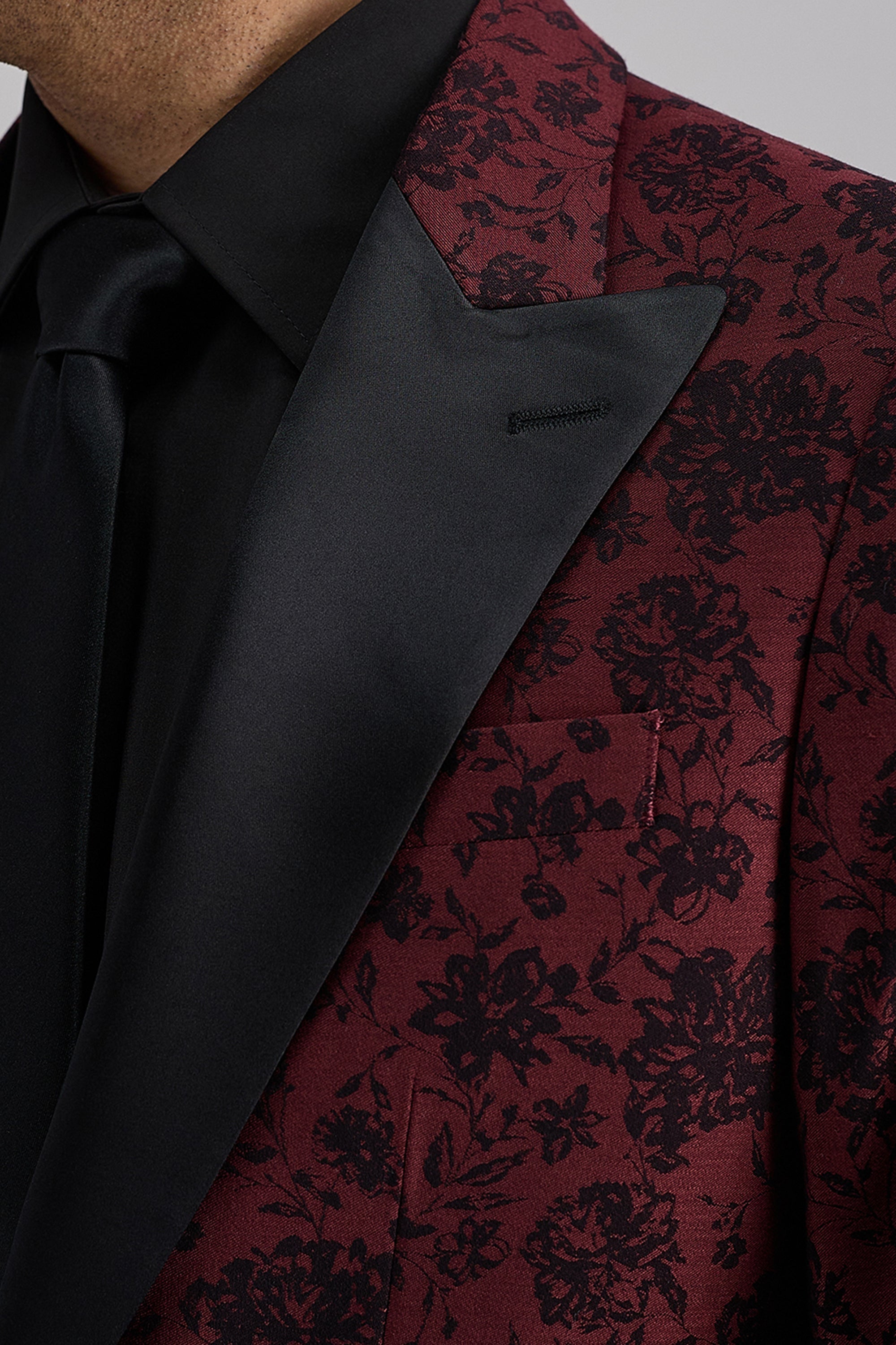 J.M. Haggar Floral Jacquard Sport Coat