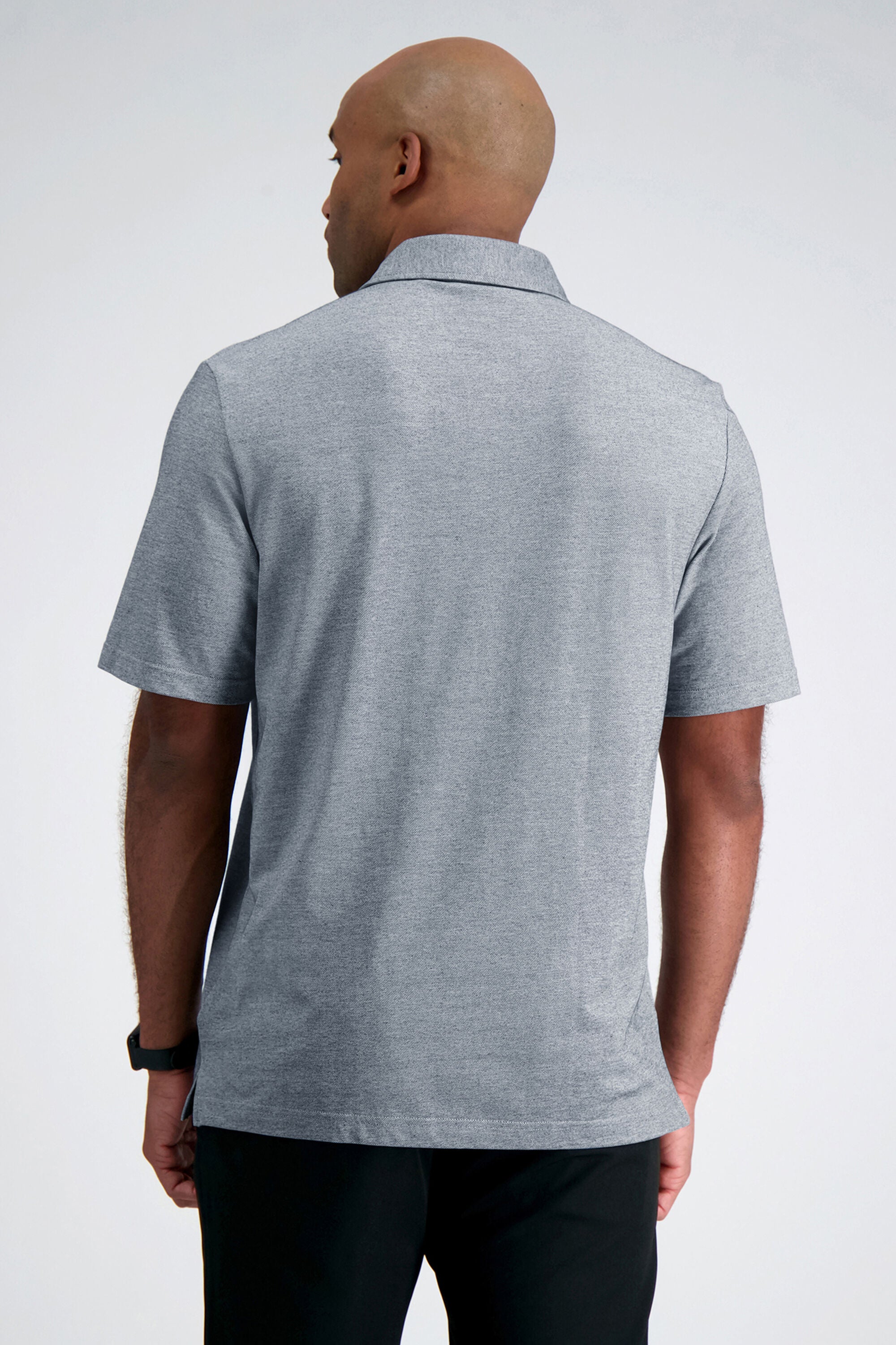 2-Color Pique Polo - Haggar.com