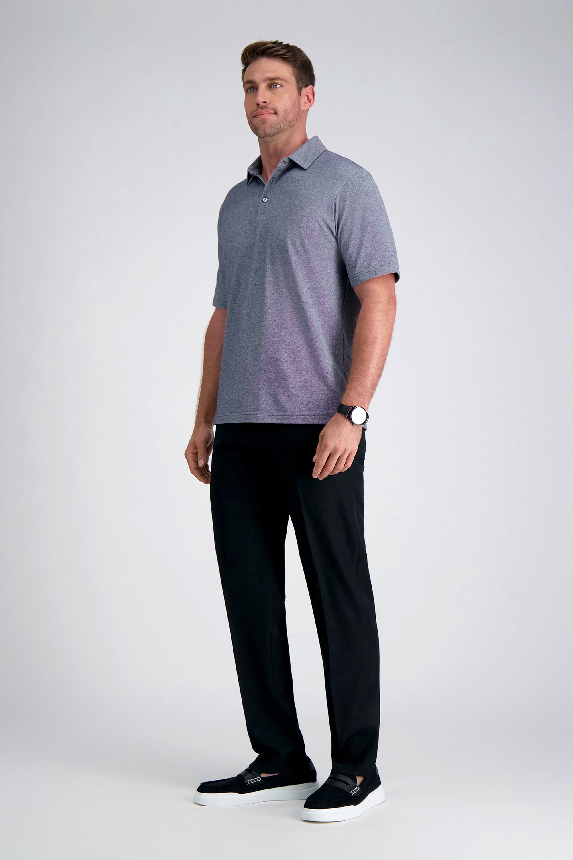 Short Sleeve Pique Polo, , hi-res