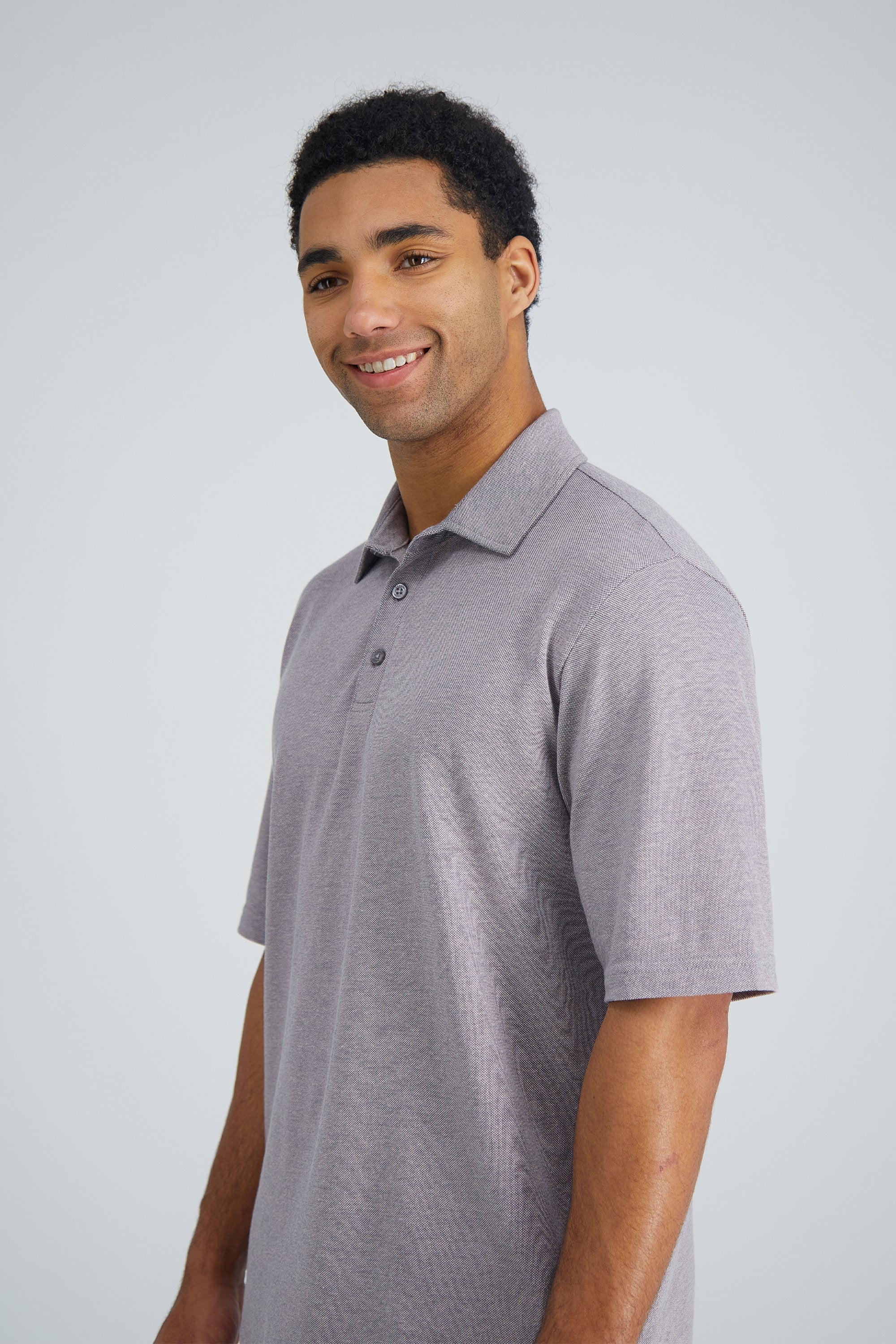 Short Sleeve Pique Polo, , hi-res