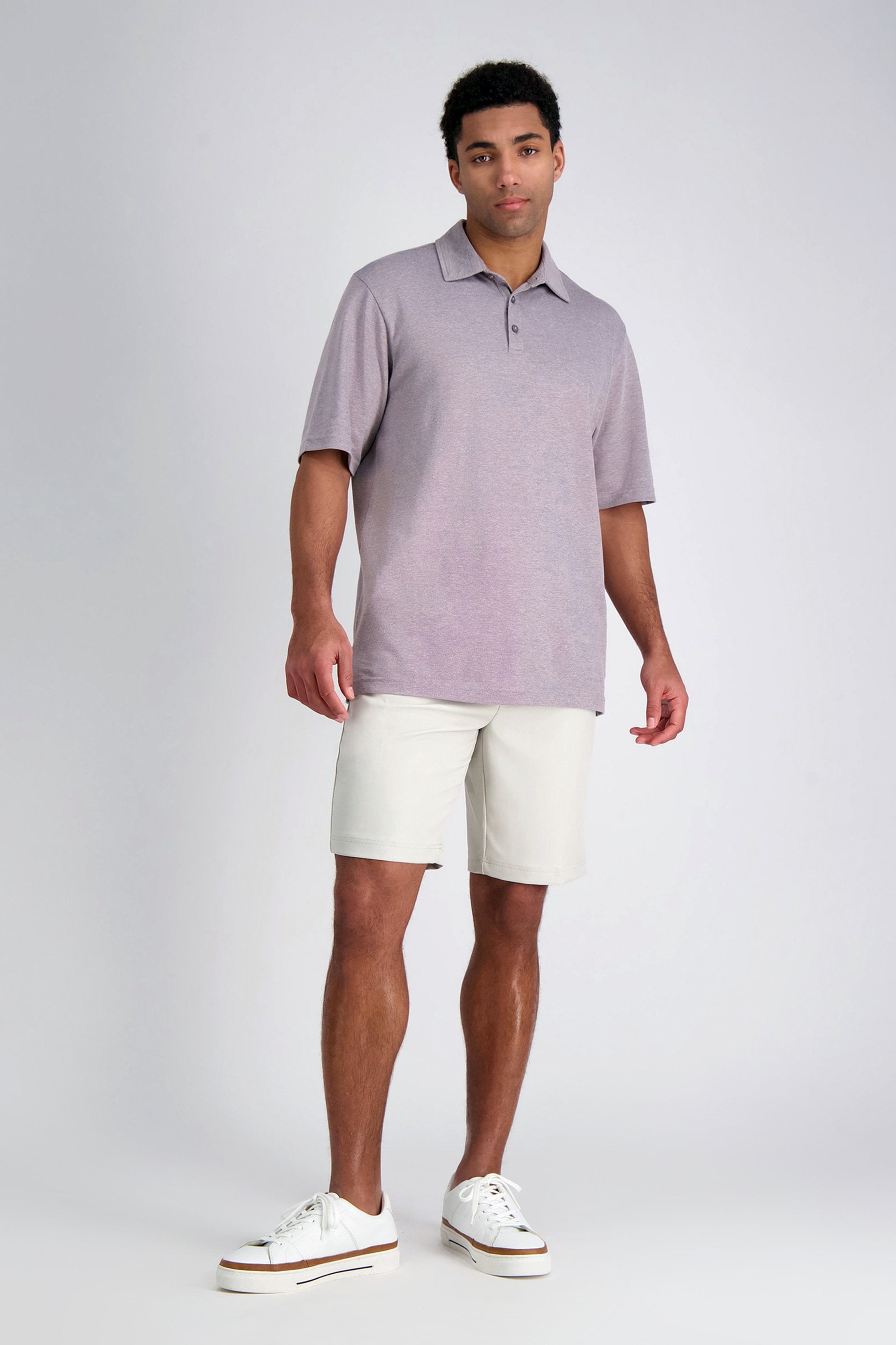 Short Sleeve Pique Polo, , hi-res