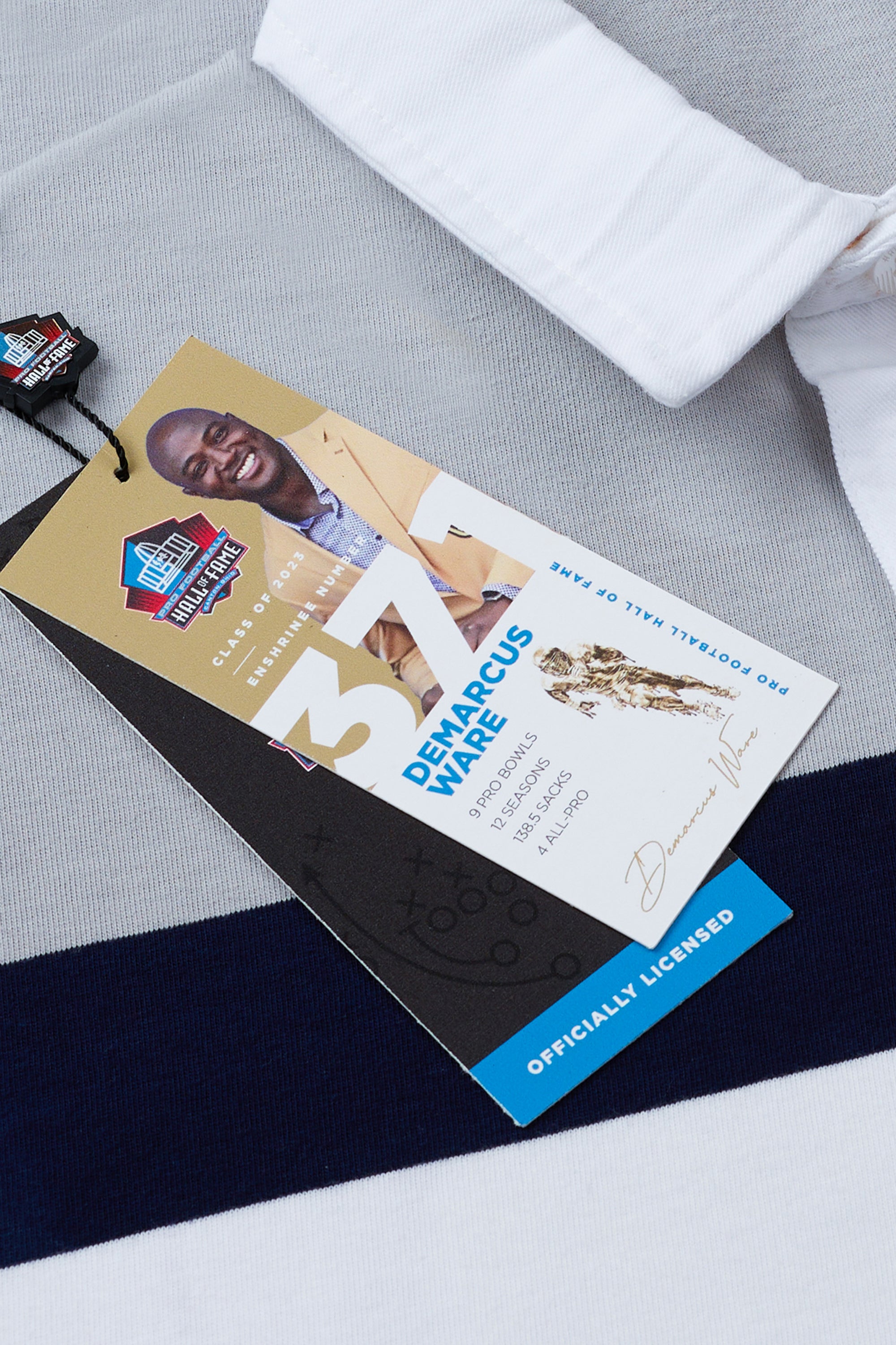 Pro Football Hall of Fame X Haggar - Vintage Wash Rugby Polo