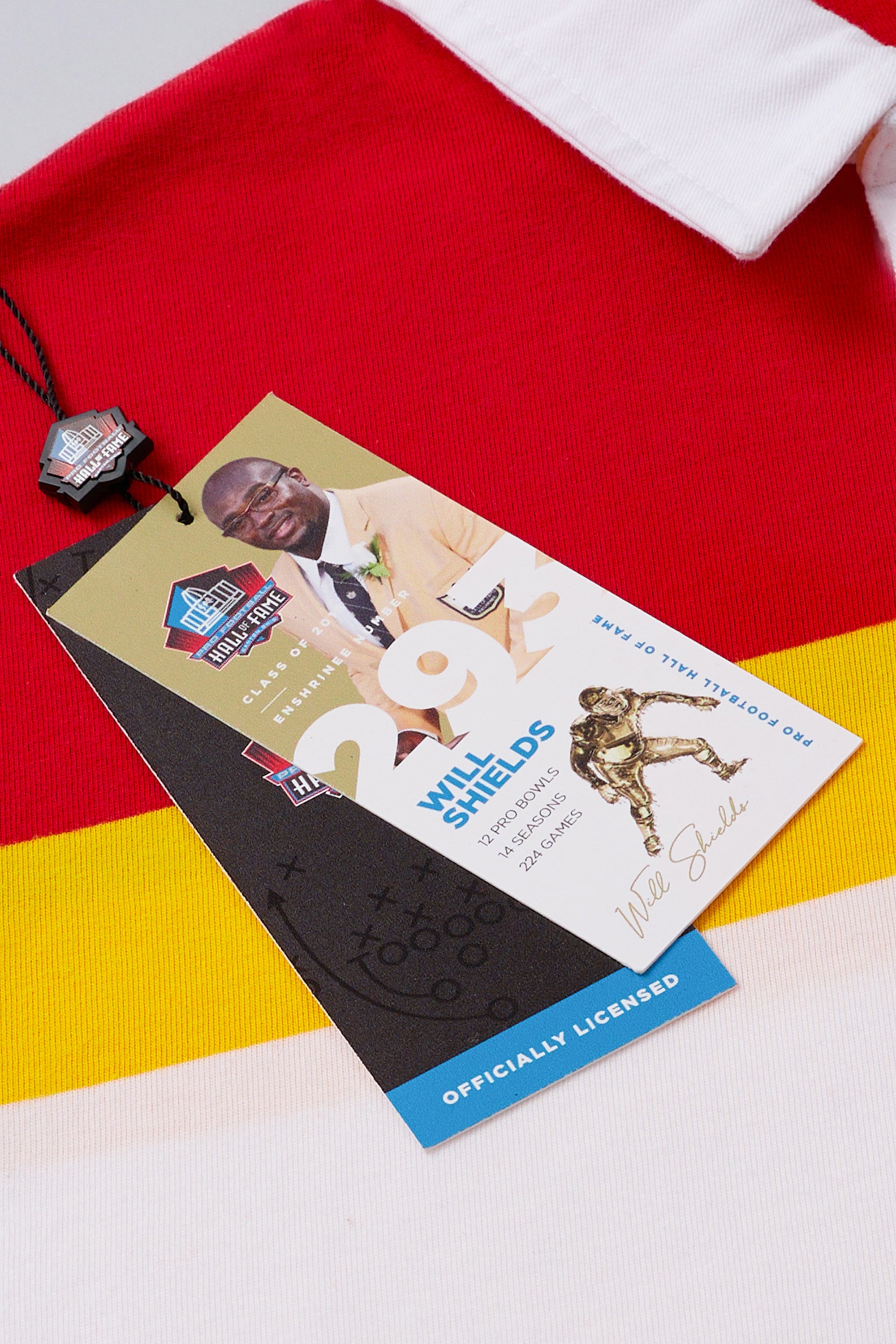 Pro Football Hall of Fame X Haggar - Vintage Wash Rugby Polo