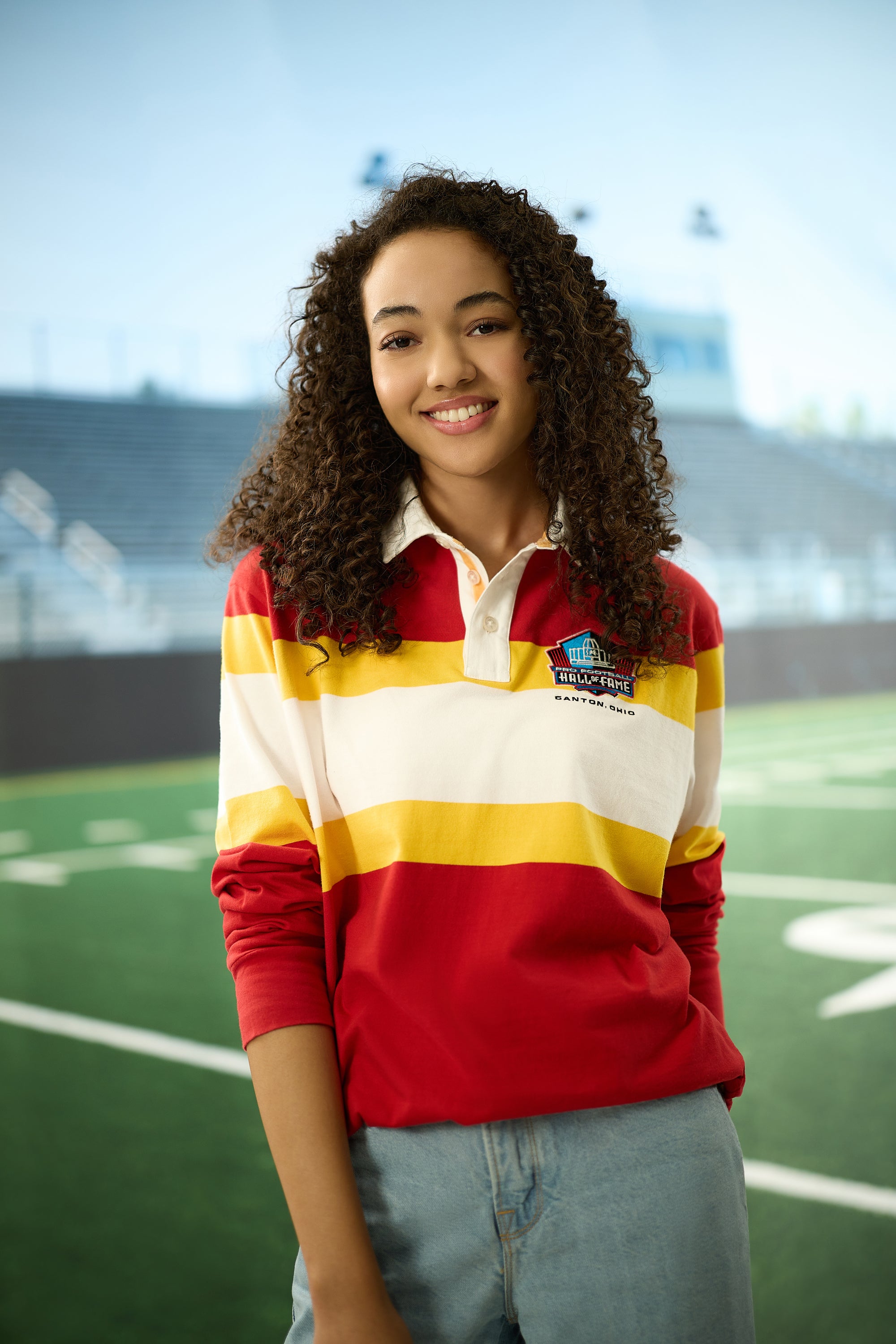 Pro Football Hall of Fame X Haggar - Vintage Wash Rugby Polo