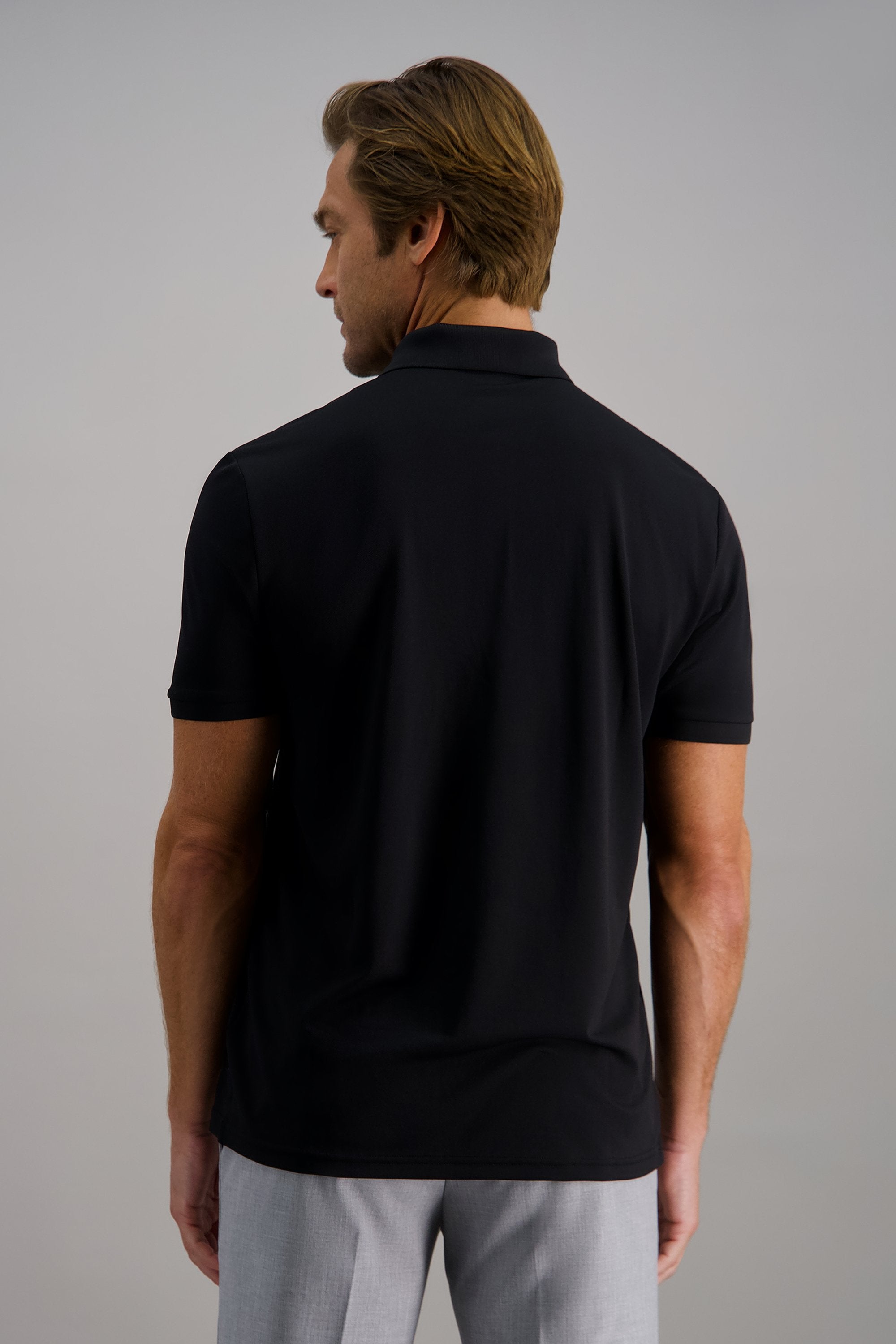 Short Sleeve Pique Polo, , hi-res