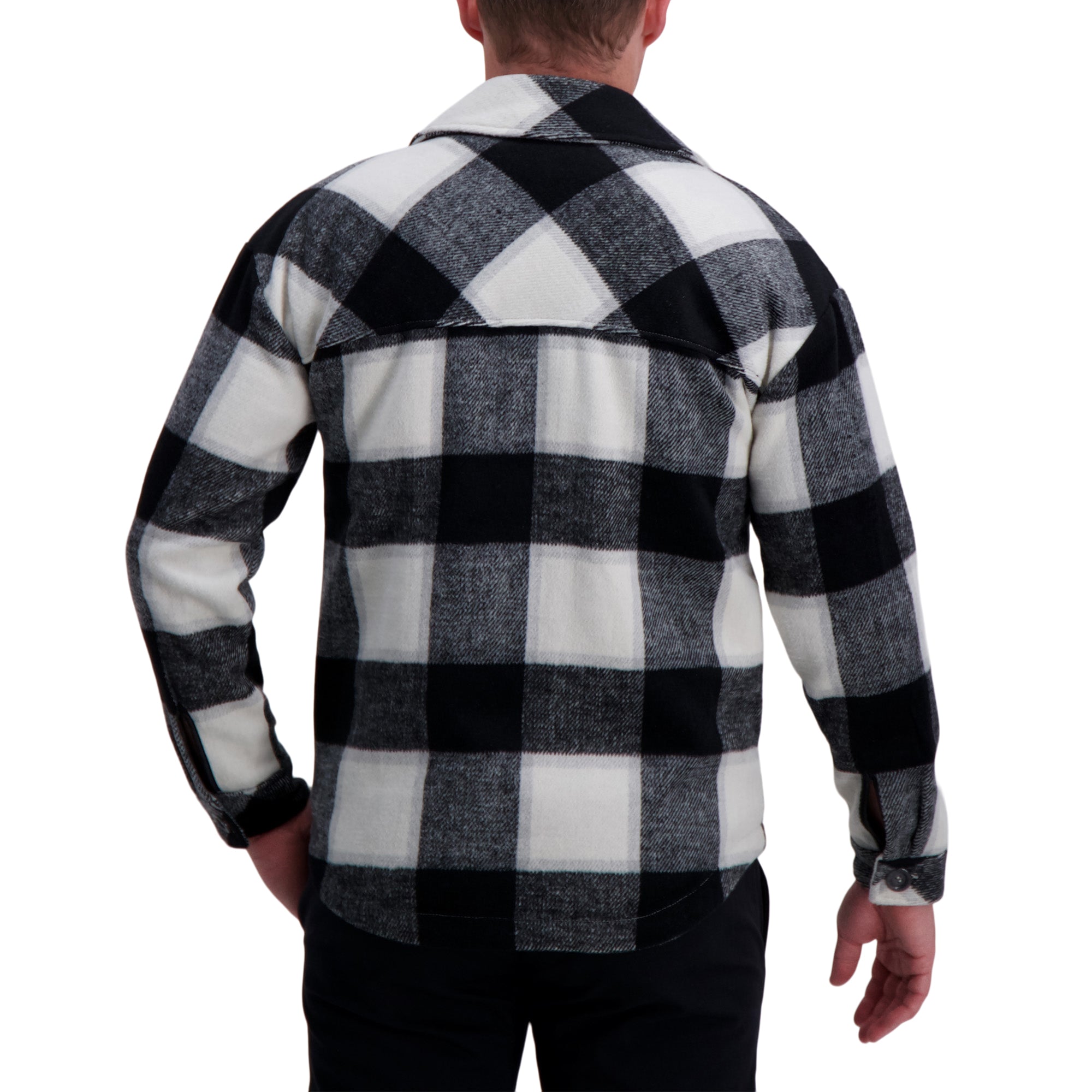 Supersoft Plaid Shacket, , hi-res