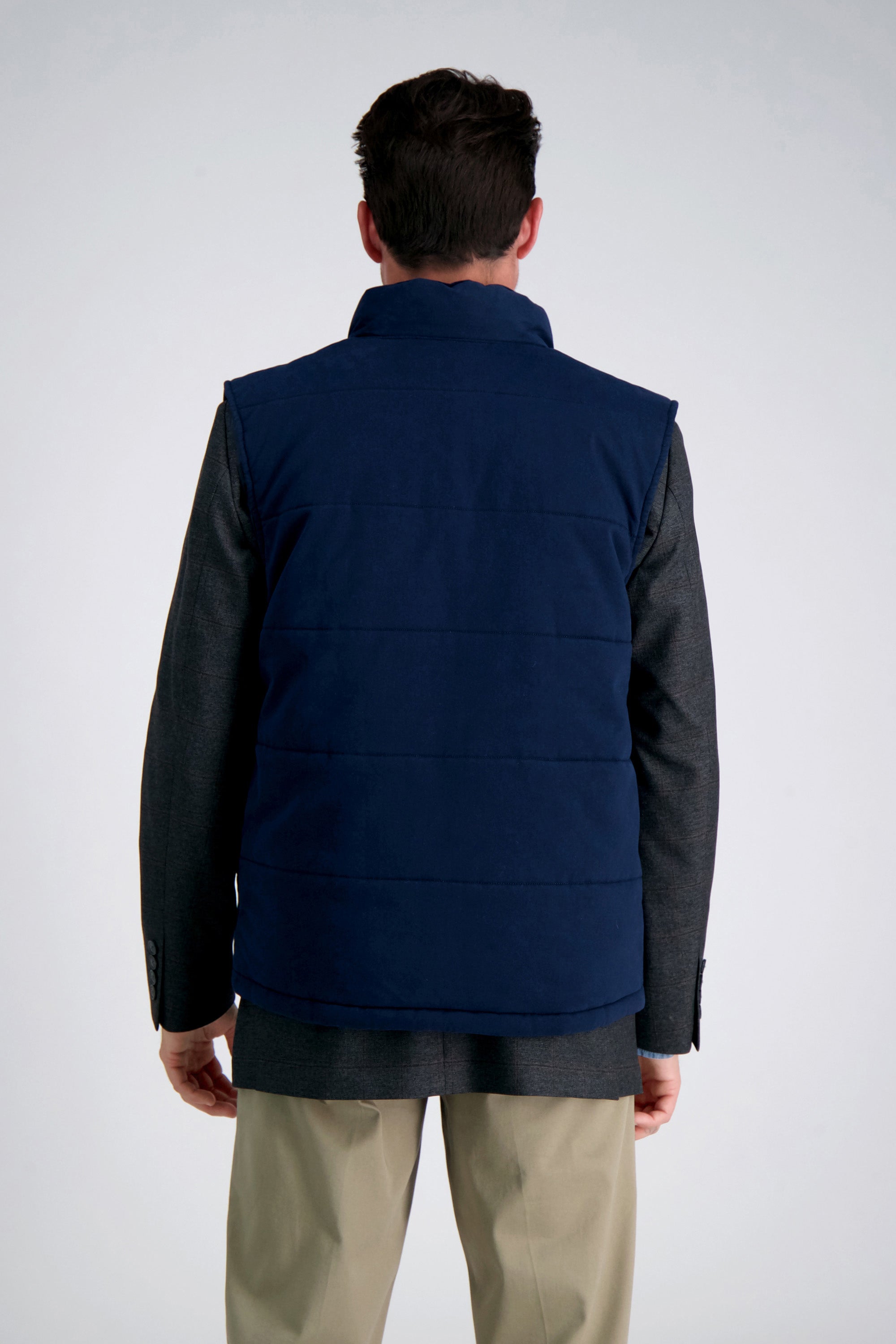 Puffer Vest - Moleskin, , hi-res#color_navy