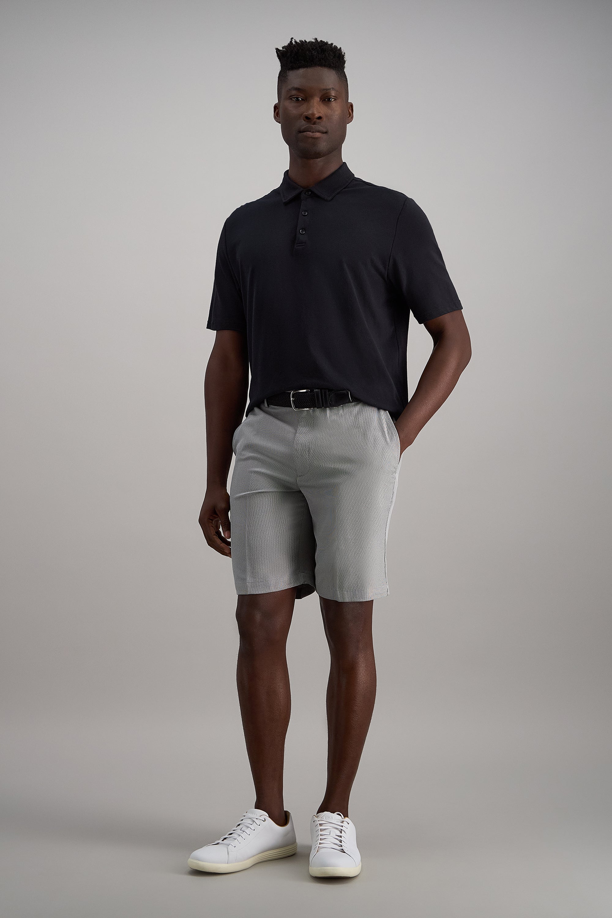 Cool 18® Pro Oxford Shortㅤ - Haggar.com#color_graphite