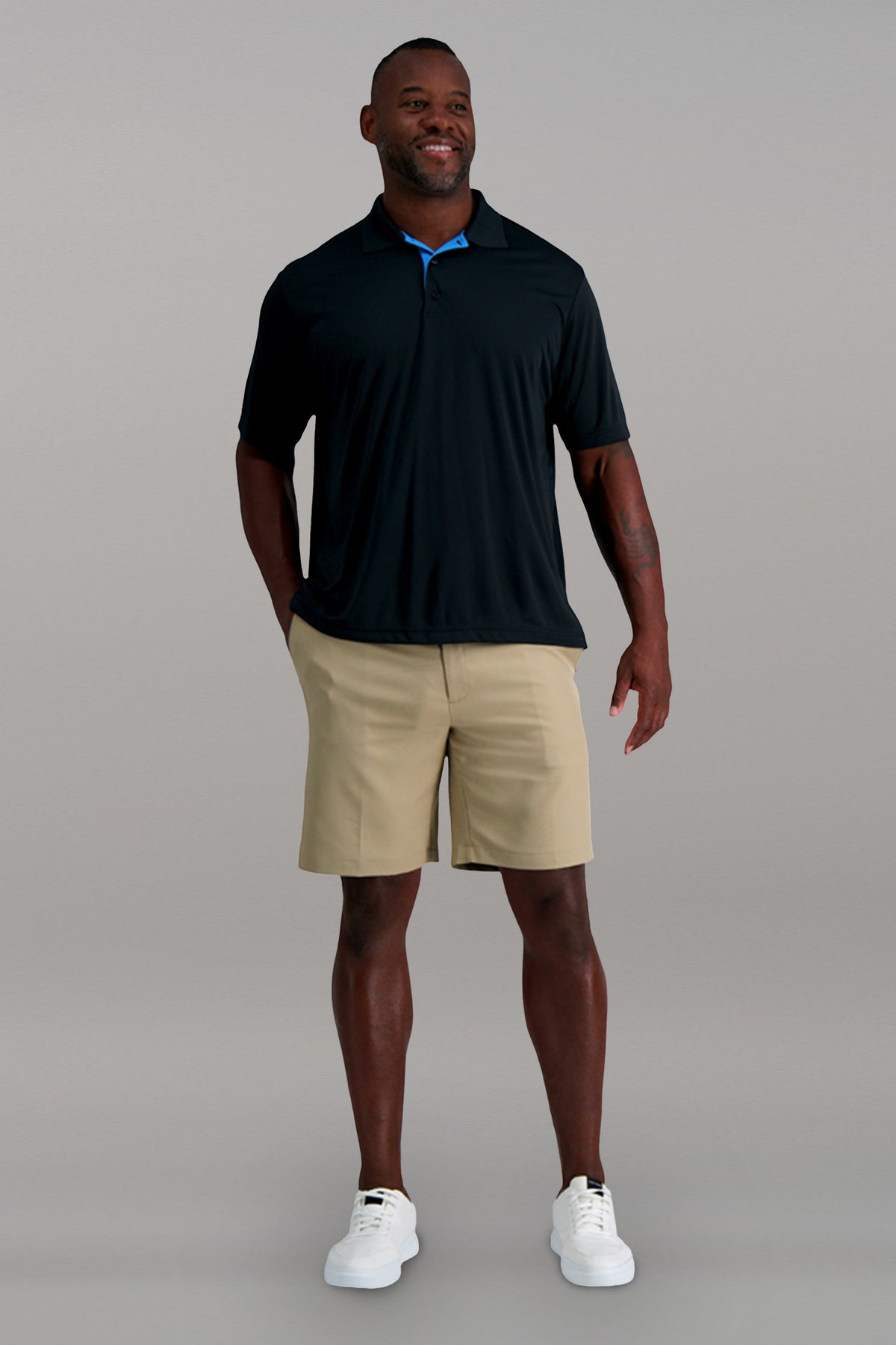 Big & Tall Cool 18® Pro Short - #color_khaki