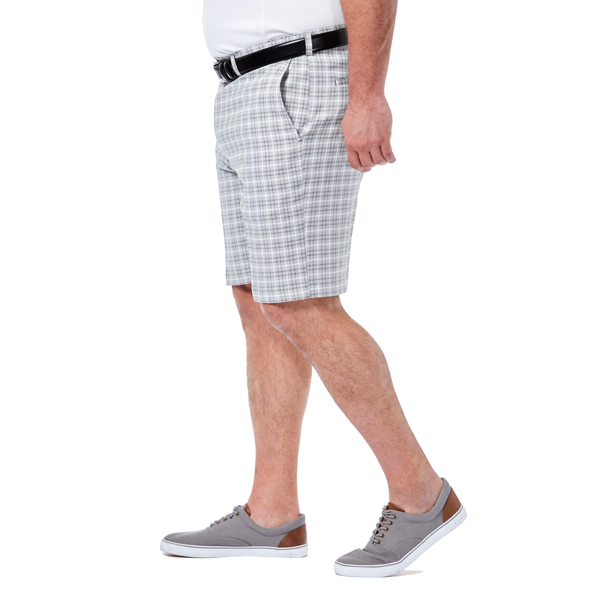 Big & Tall Cool 18® Pro Mini Plaid Short, , hi-res