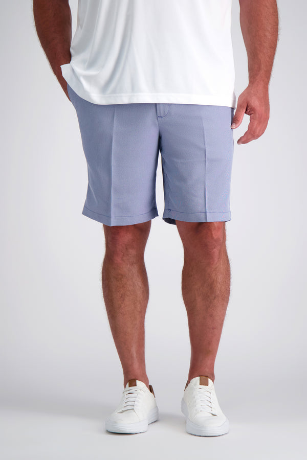 Big & Tall Cool 18 Pro® 9.5" Oxford Short - Haggar.com#color_blue