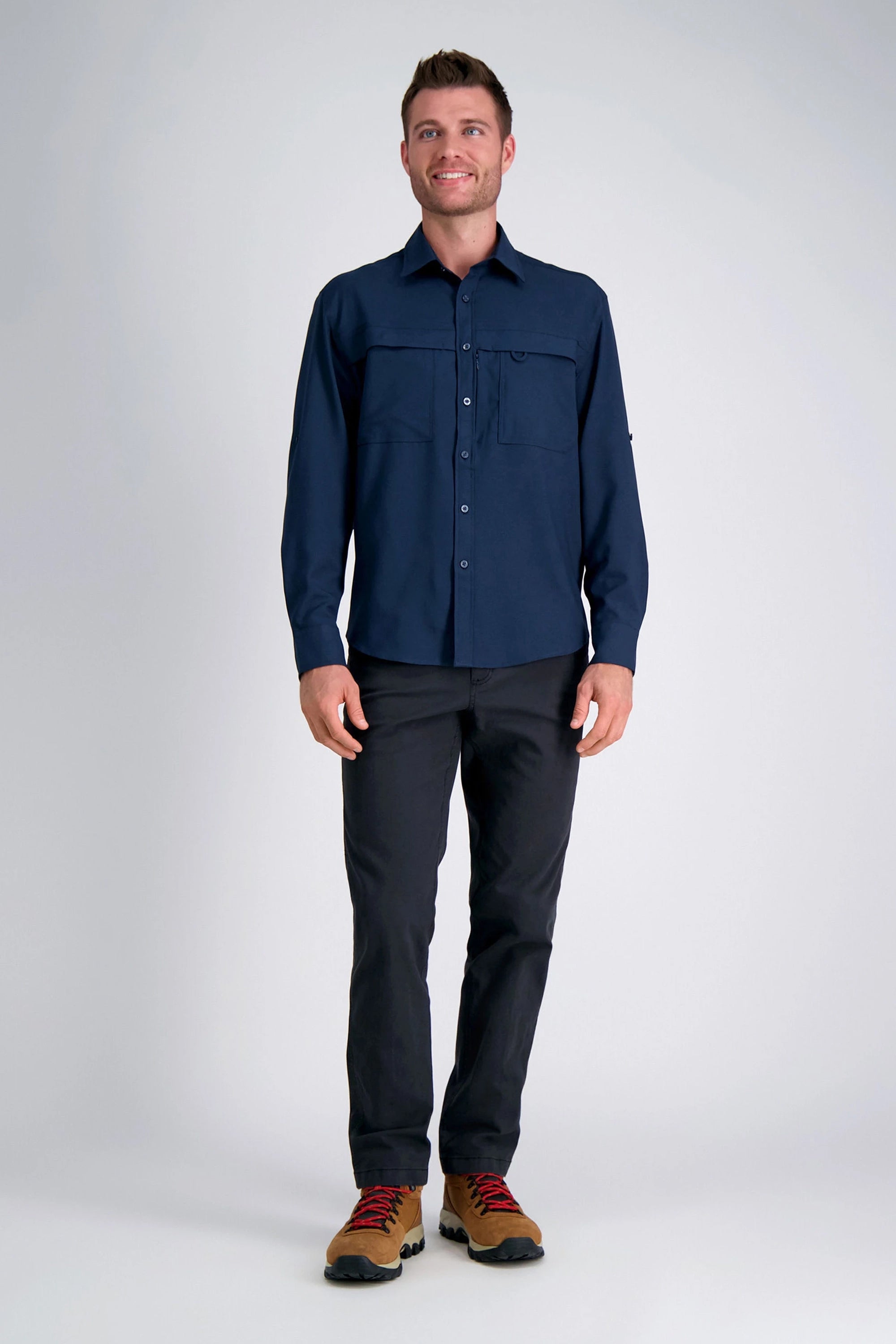 The Active Series™ Long Sleeve Solid Hike Shirt, , hi-res