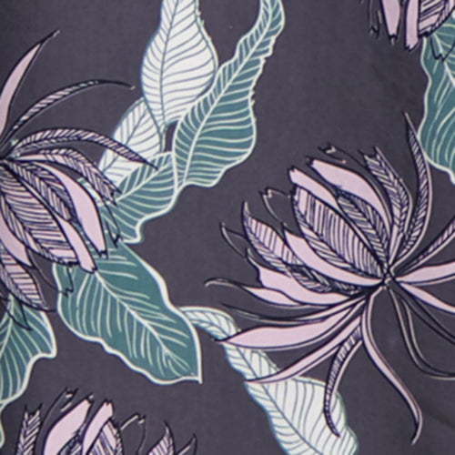 Short Sleeve Camp Shirt - Silver