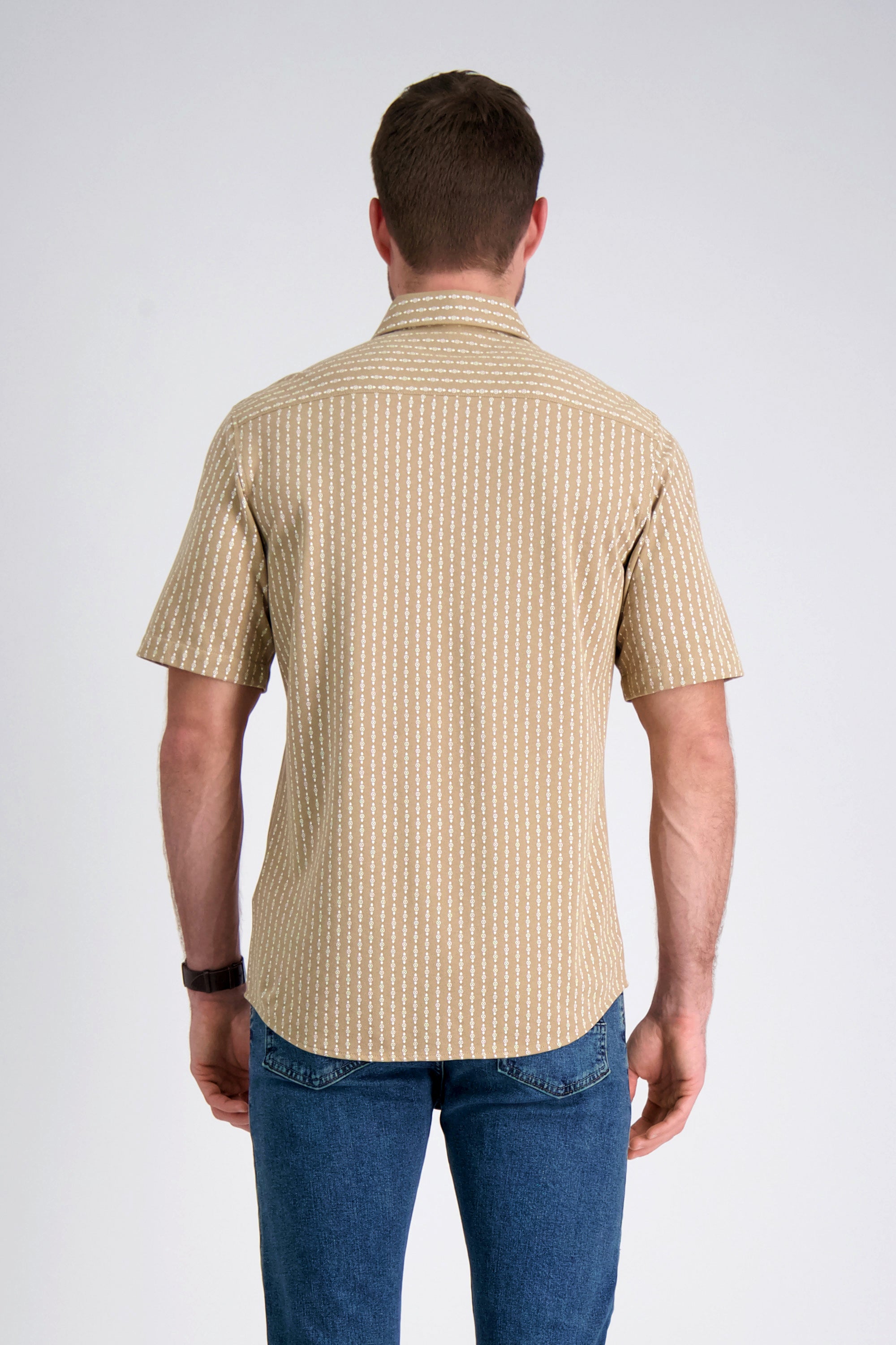 Pique Button Shirt, , hi-res