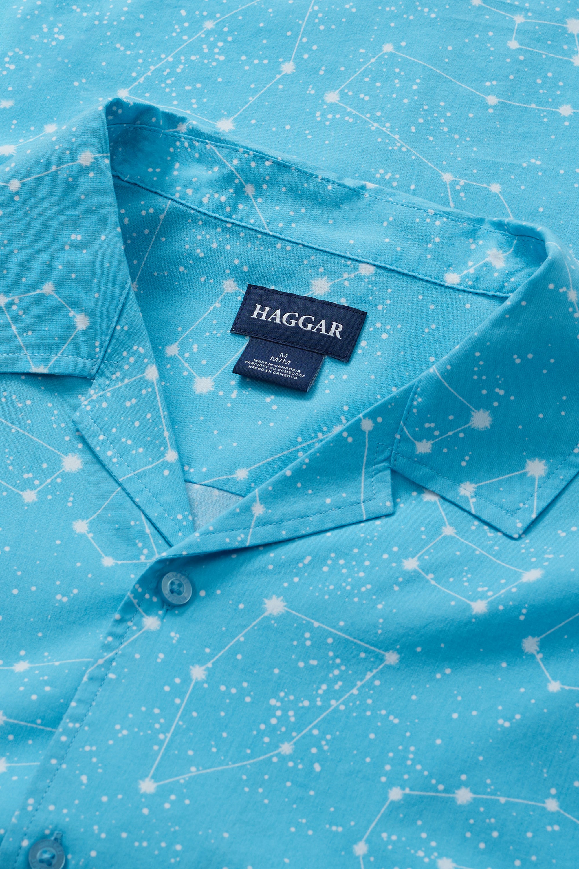 Short Sleeve Camp Shirt - Haggar.com#color_light blue