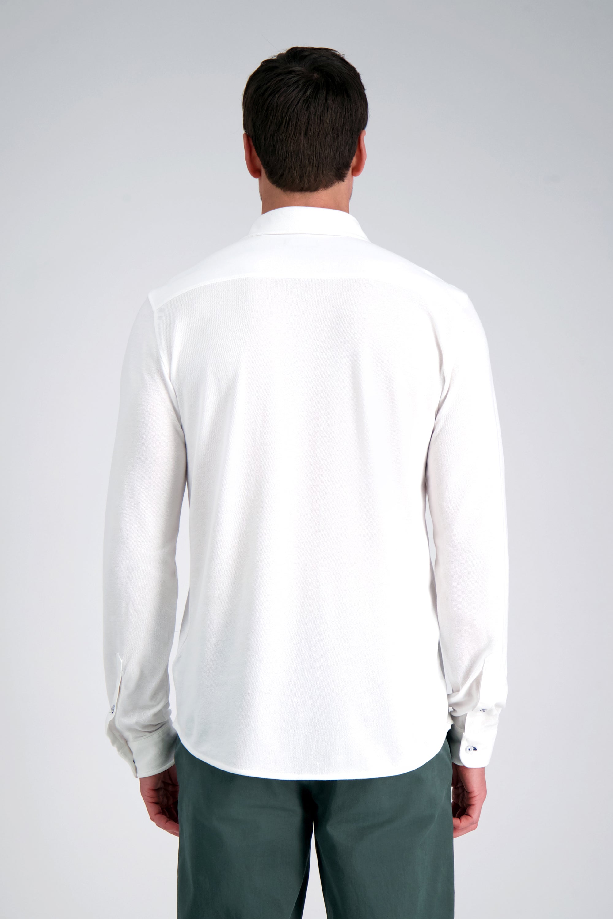 Long Sleeve Pique Shirt, , hi-res