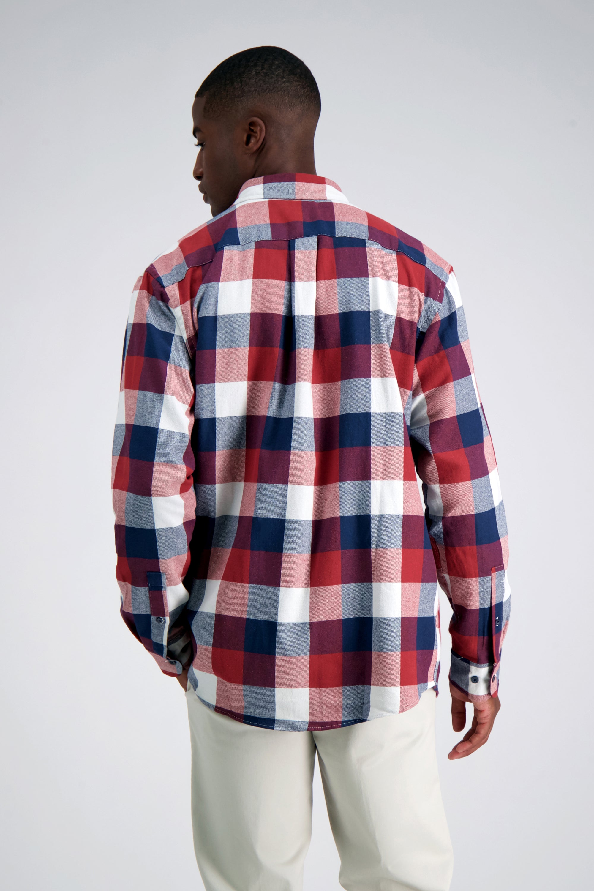 Long Sleeve Flannel Shirt, , hi-res