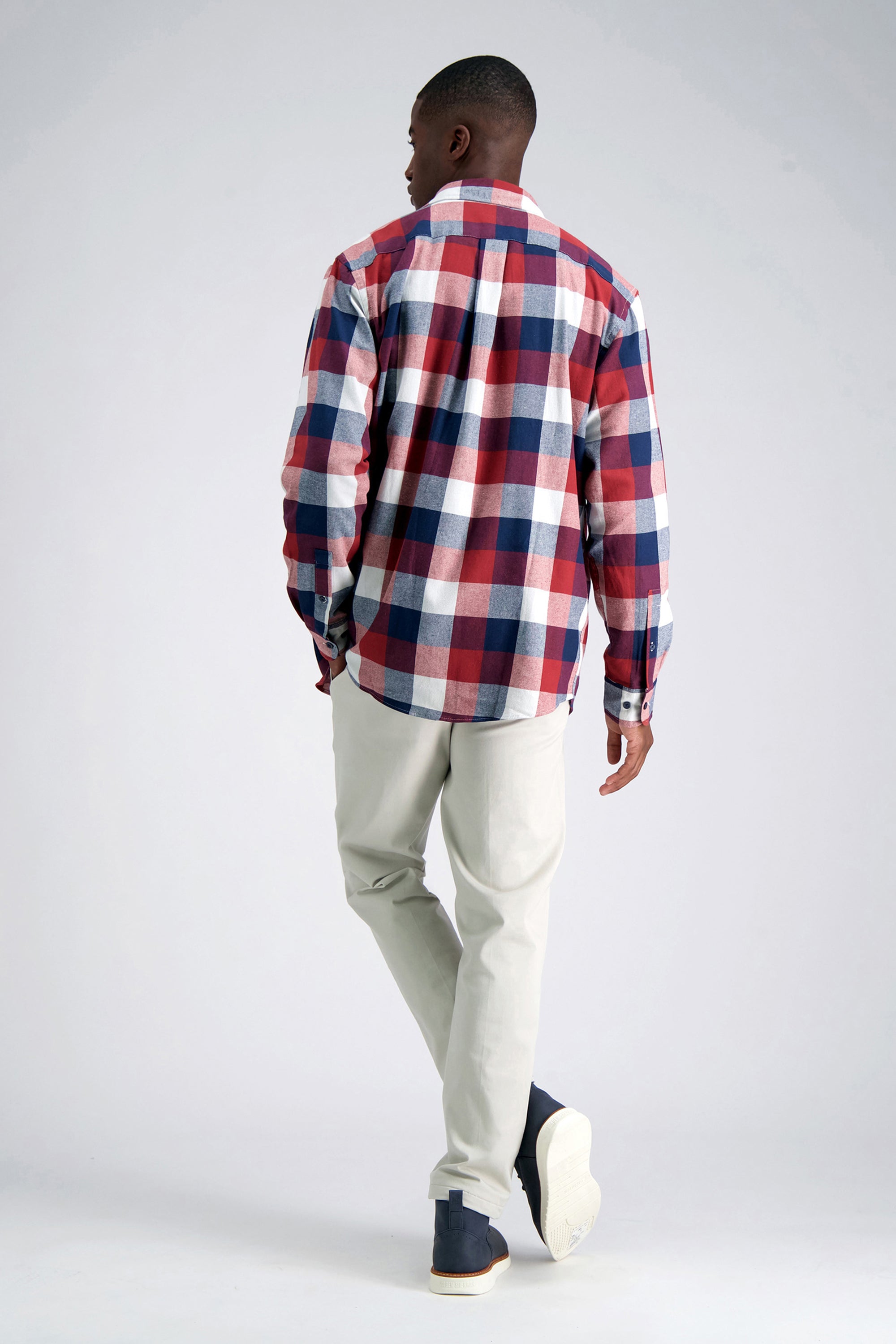 Long Sleeve Flannel Shirt, , hi-res