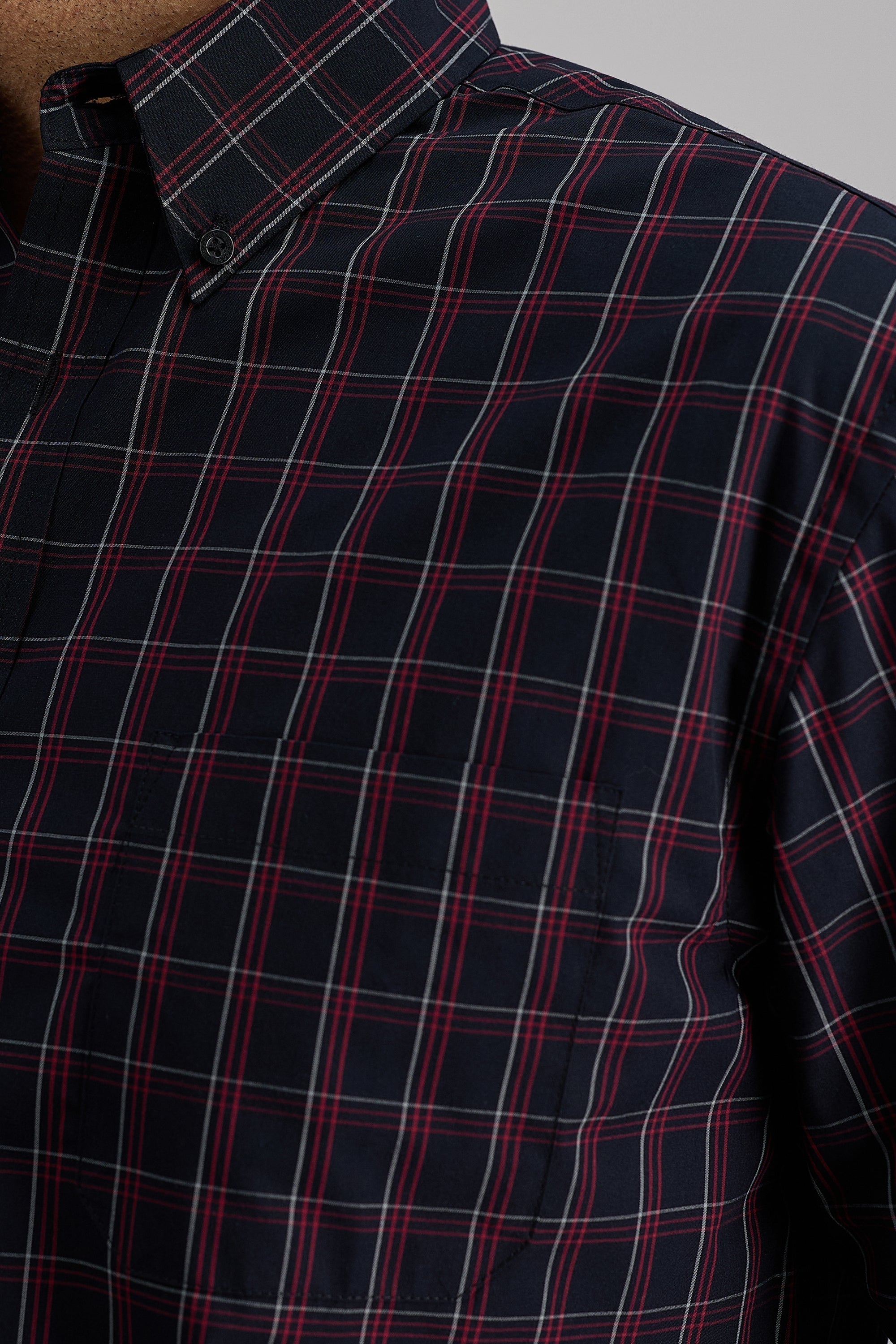 Life Khaki™ Long Sleeve Poplin Shirt - Haggar.com