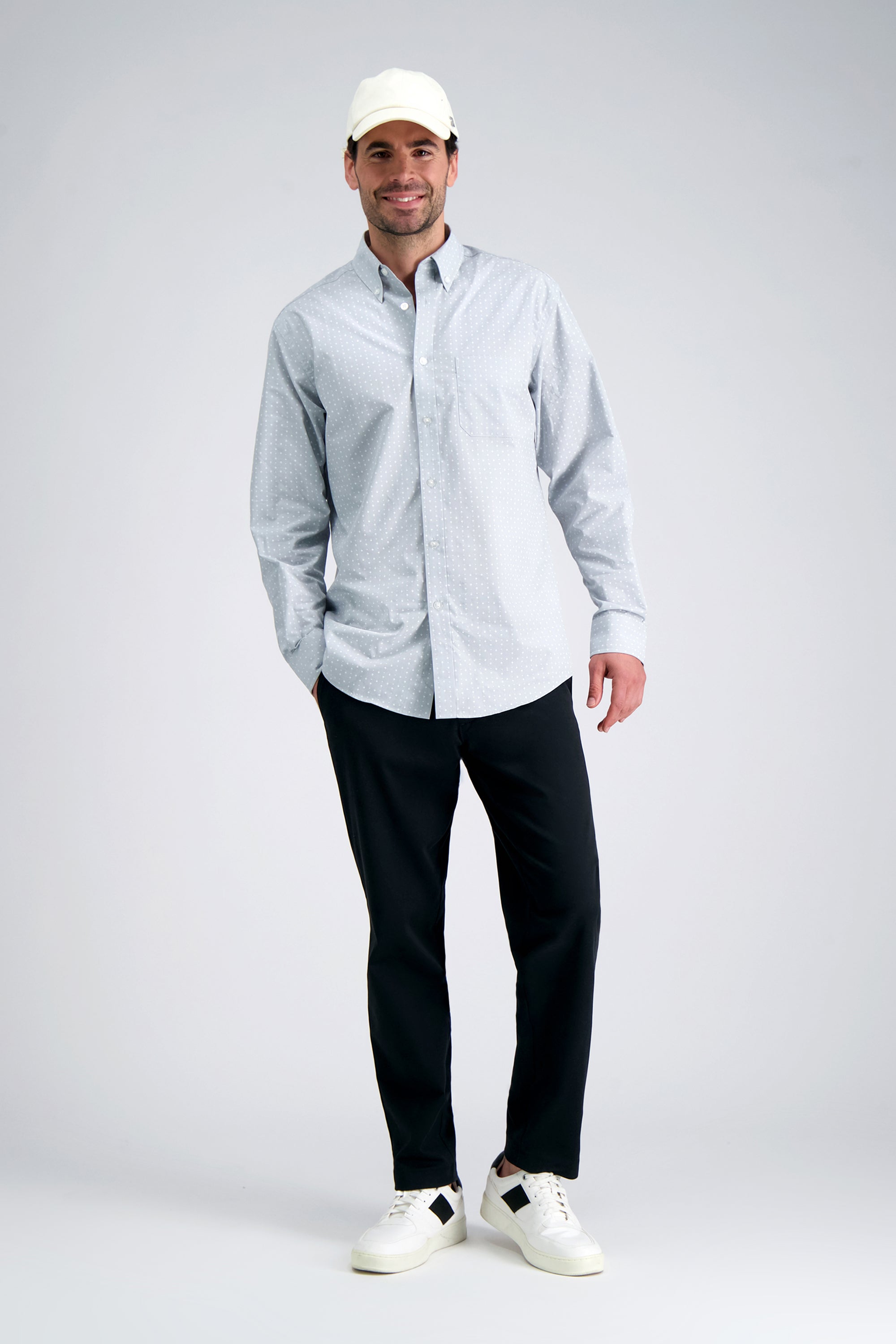 Long Sleeve Poplin Shirt, , hi-res