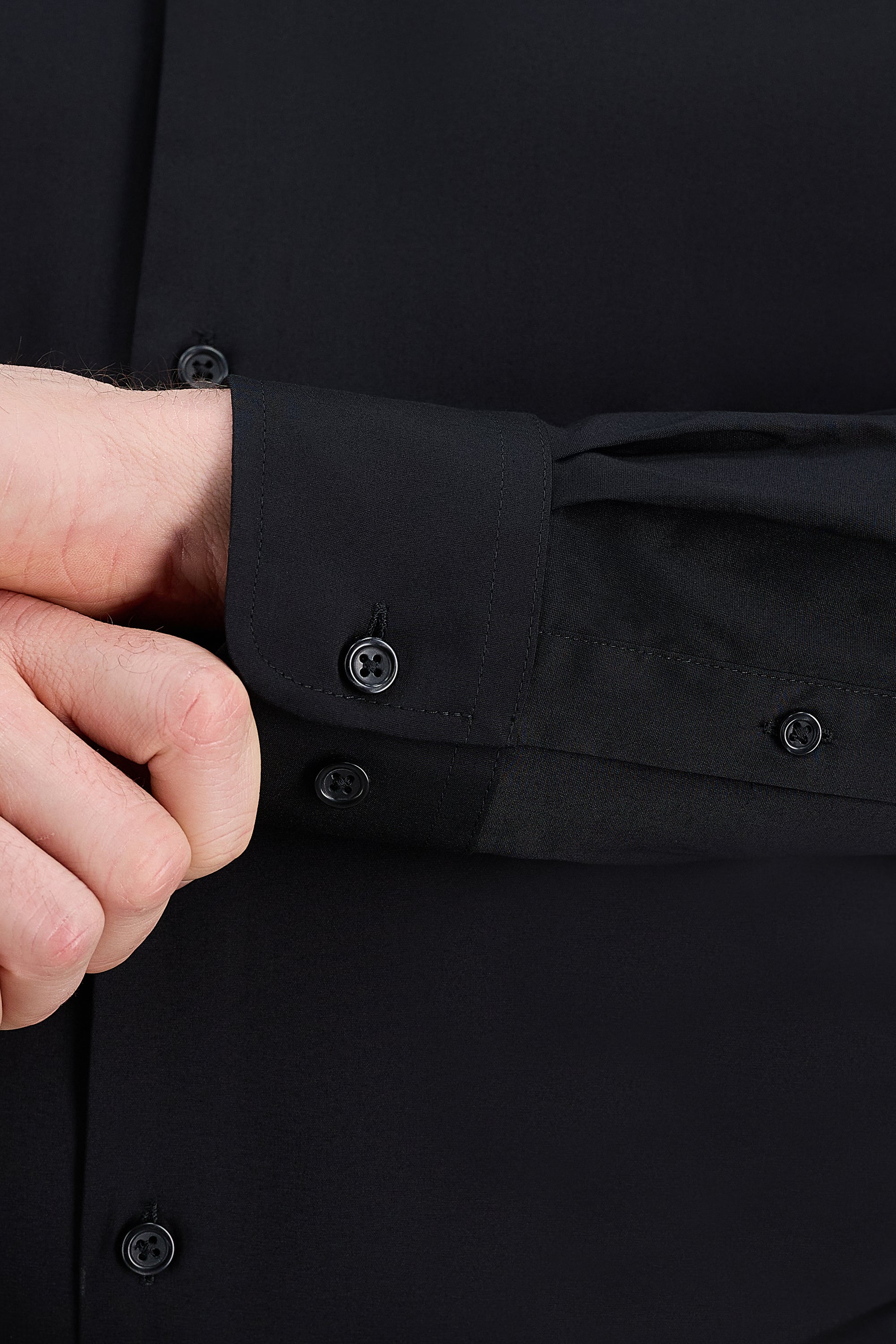 Wrinkle Free Classic Fit Dress Shirt - Haggar.com#color_black