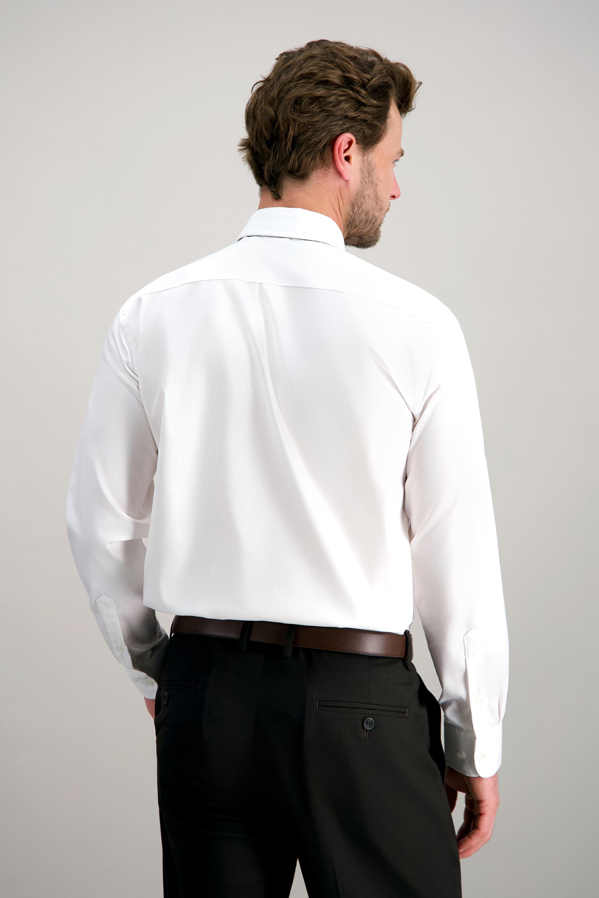 J.M. Haggar Wrinkle Free Twill Dress Shirt