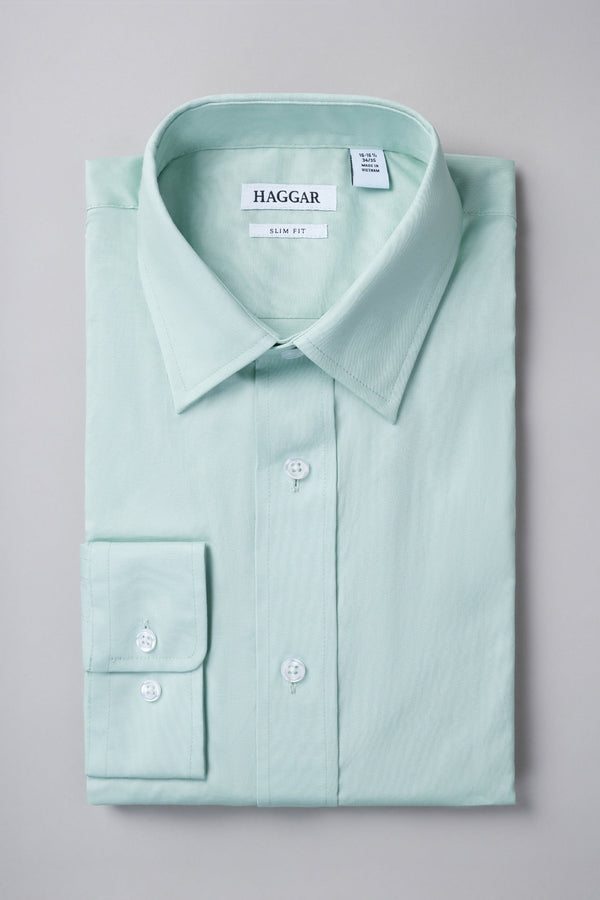 Premium Comfort Dress Shirt - Seafoam #color_seafoam