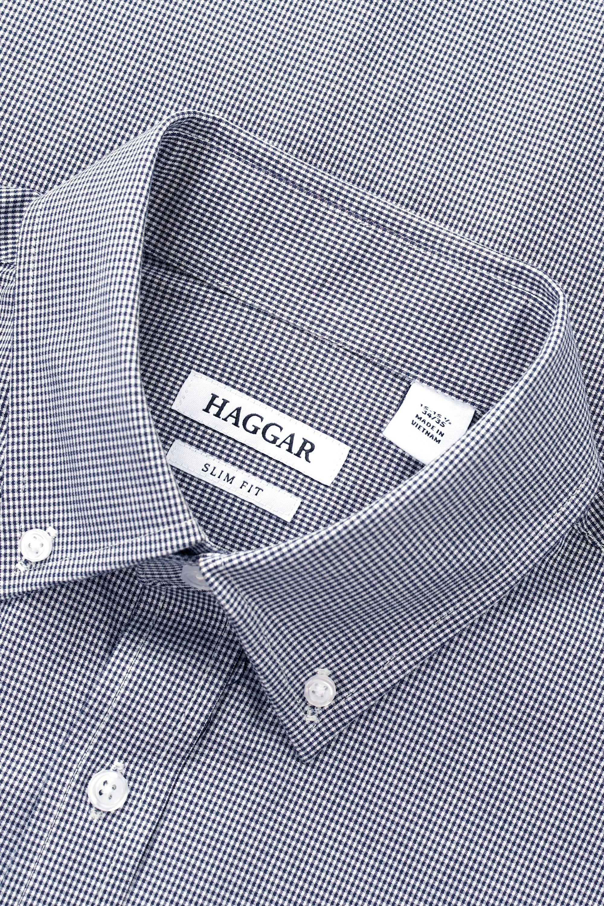 Premium Comfort Dress Shirt - Black Check, , hi-res