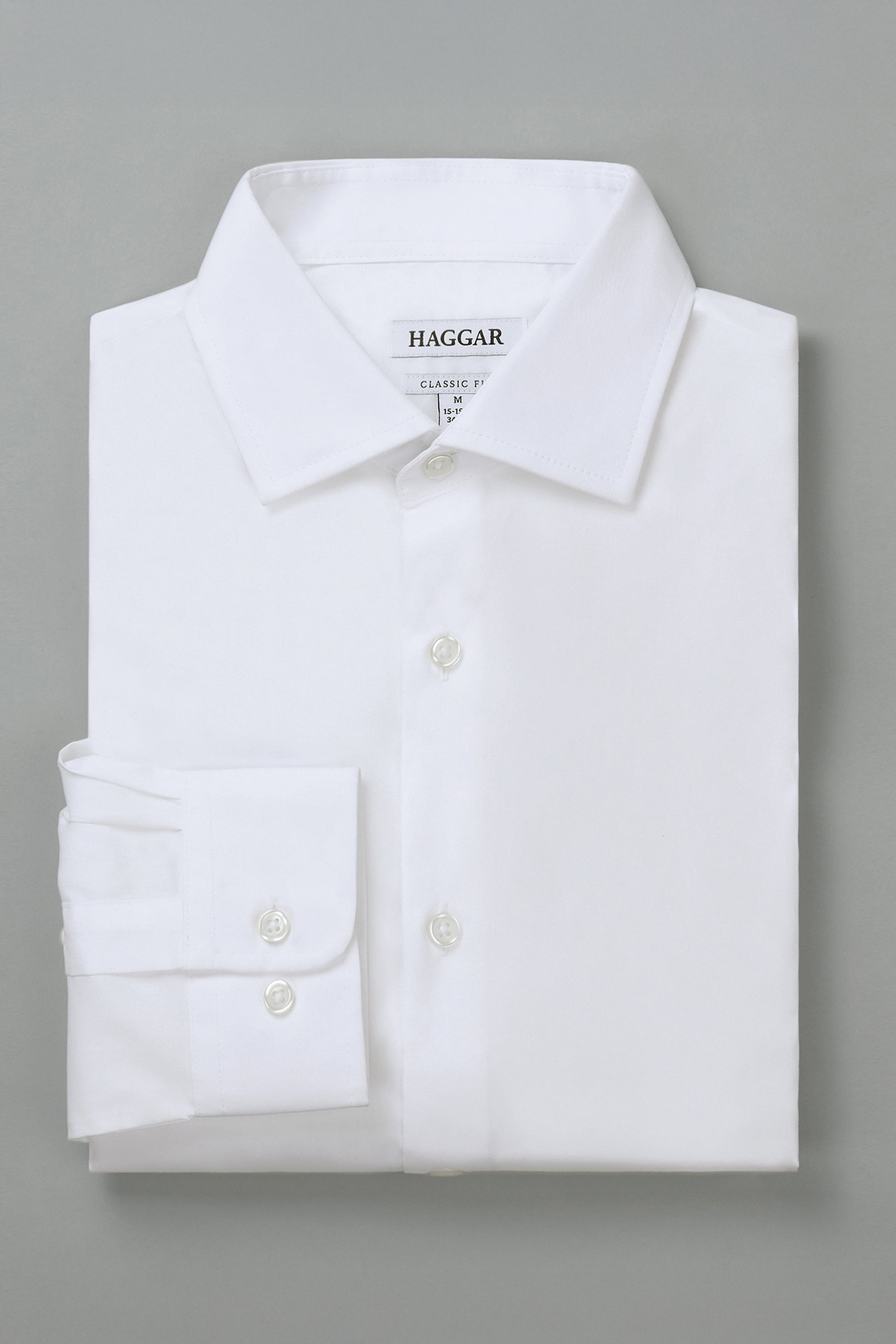 haggar big and tall dress shirts Haggar Tall Wrinkle Free Classic Fit Dress Shirt in Light Blue