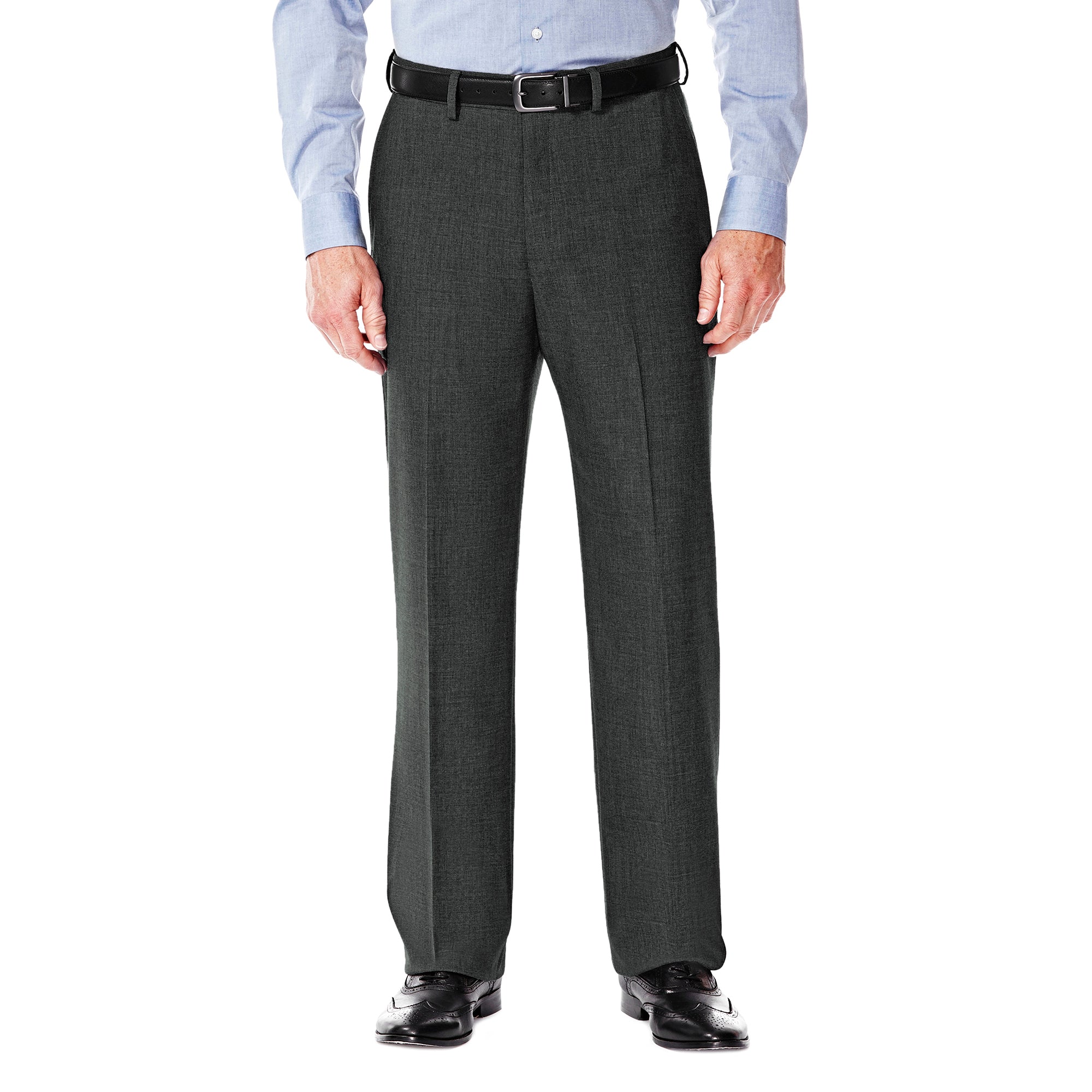 J.M. Haggar Premium Stretch Suit Pant - Flat Front, , hi-res