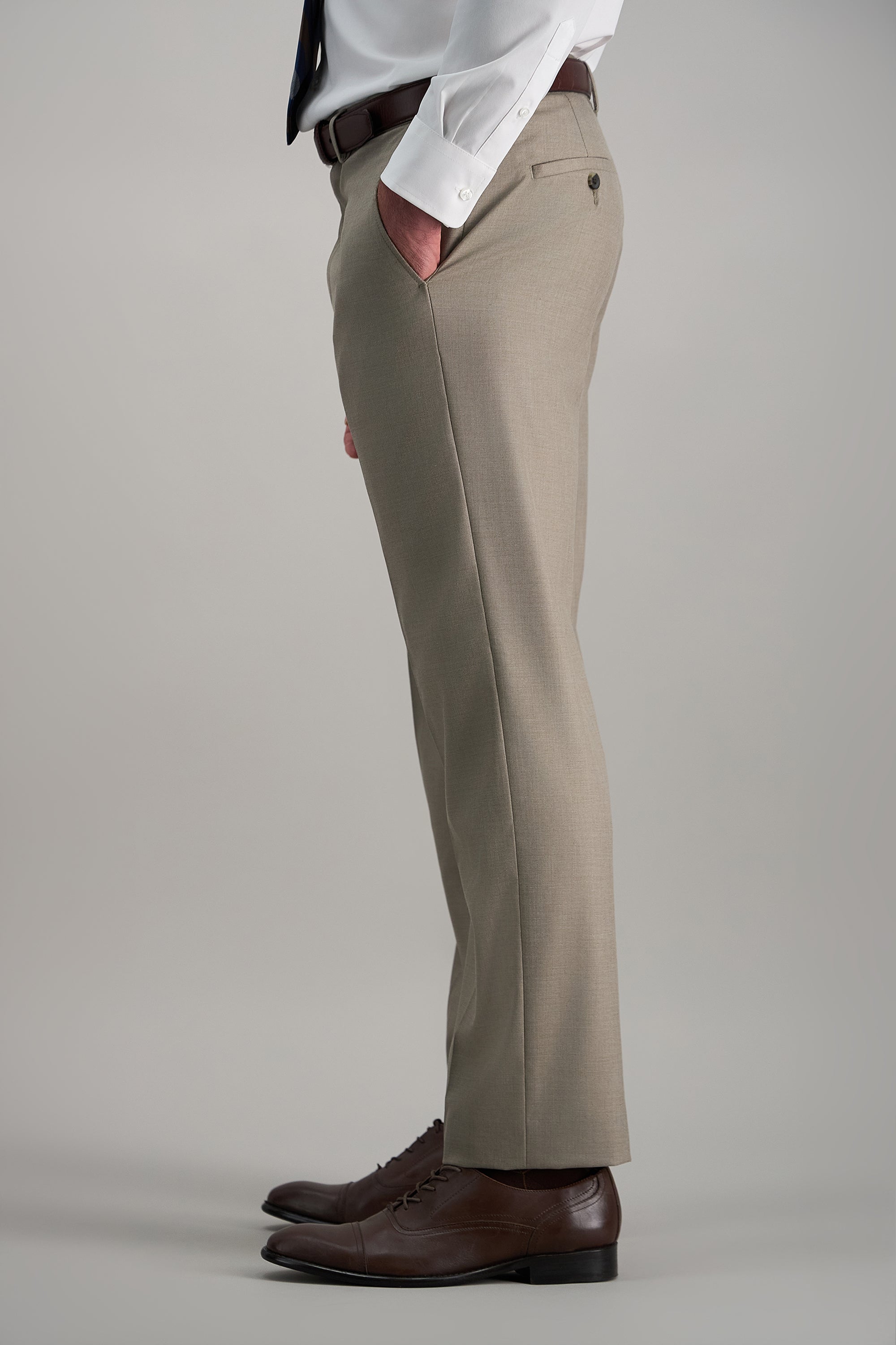 J.M. Haggar Premium Stretch Suit Pant - Flat Front, , hi-res