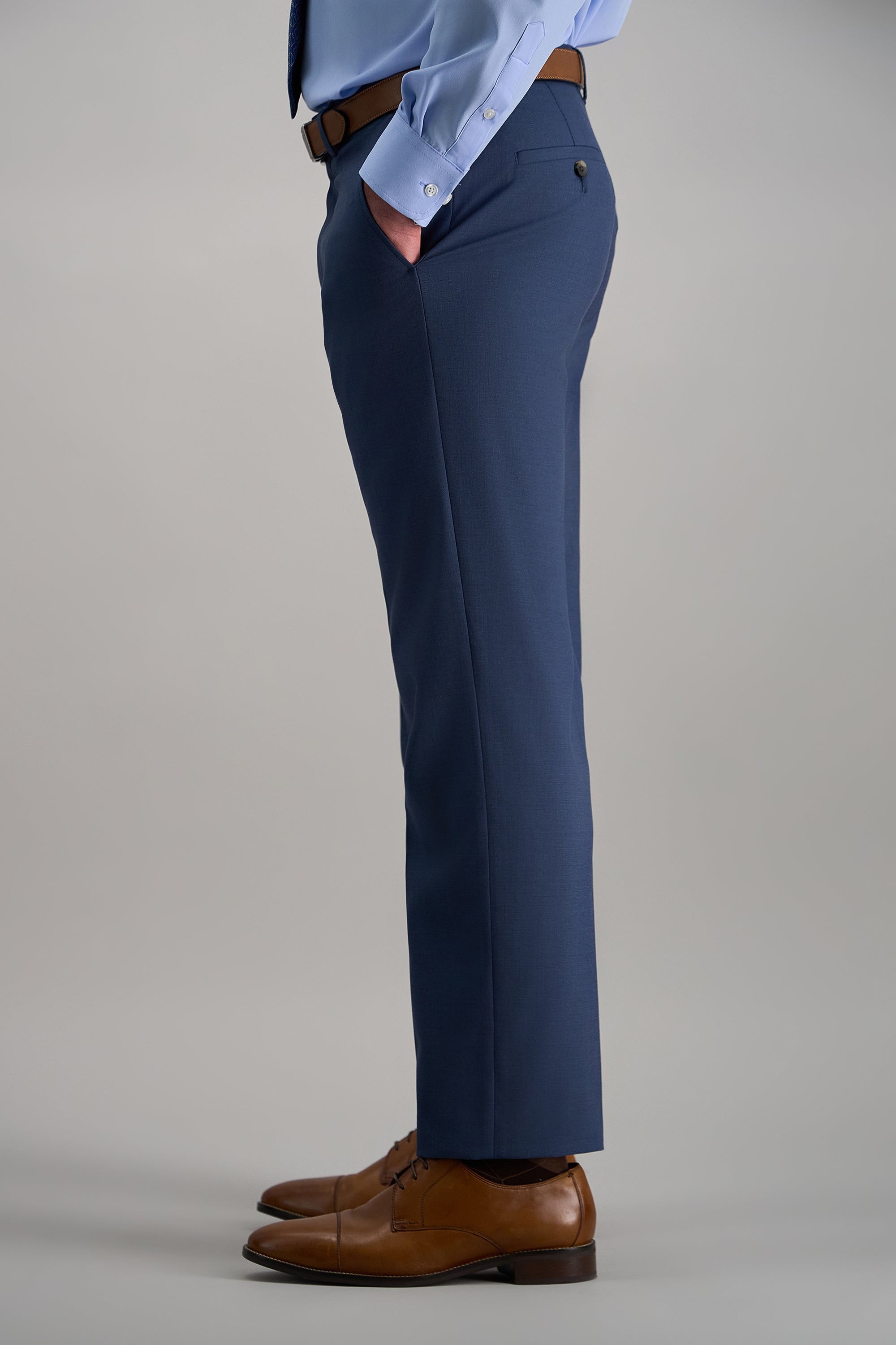 J.M. Haggar Premium Stretch Suit Pant - Flat Front, , hi-res