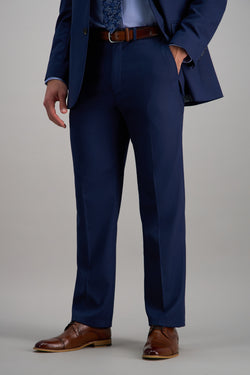 J.M Haggar Basketweave Suit Separates Pant - Haggar.com#color_blue
