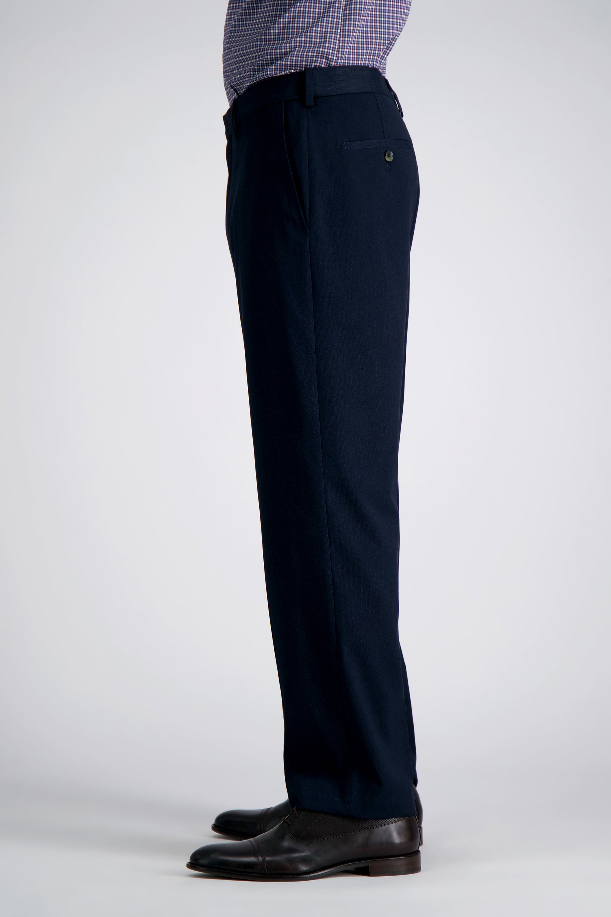 J.M. Haggar Micro Herringbone Suit Pant, , hi-res