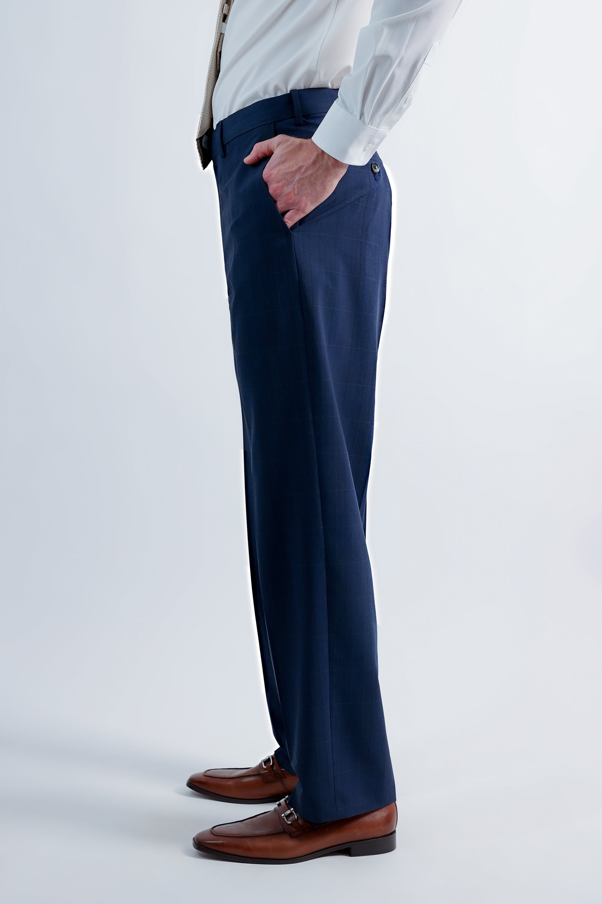 J.M. Haggar Prince of Wales Suit Pant, , hi-res
