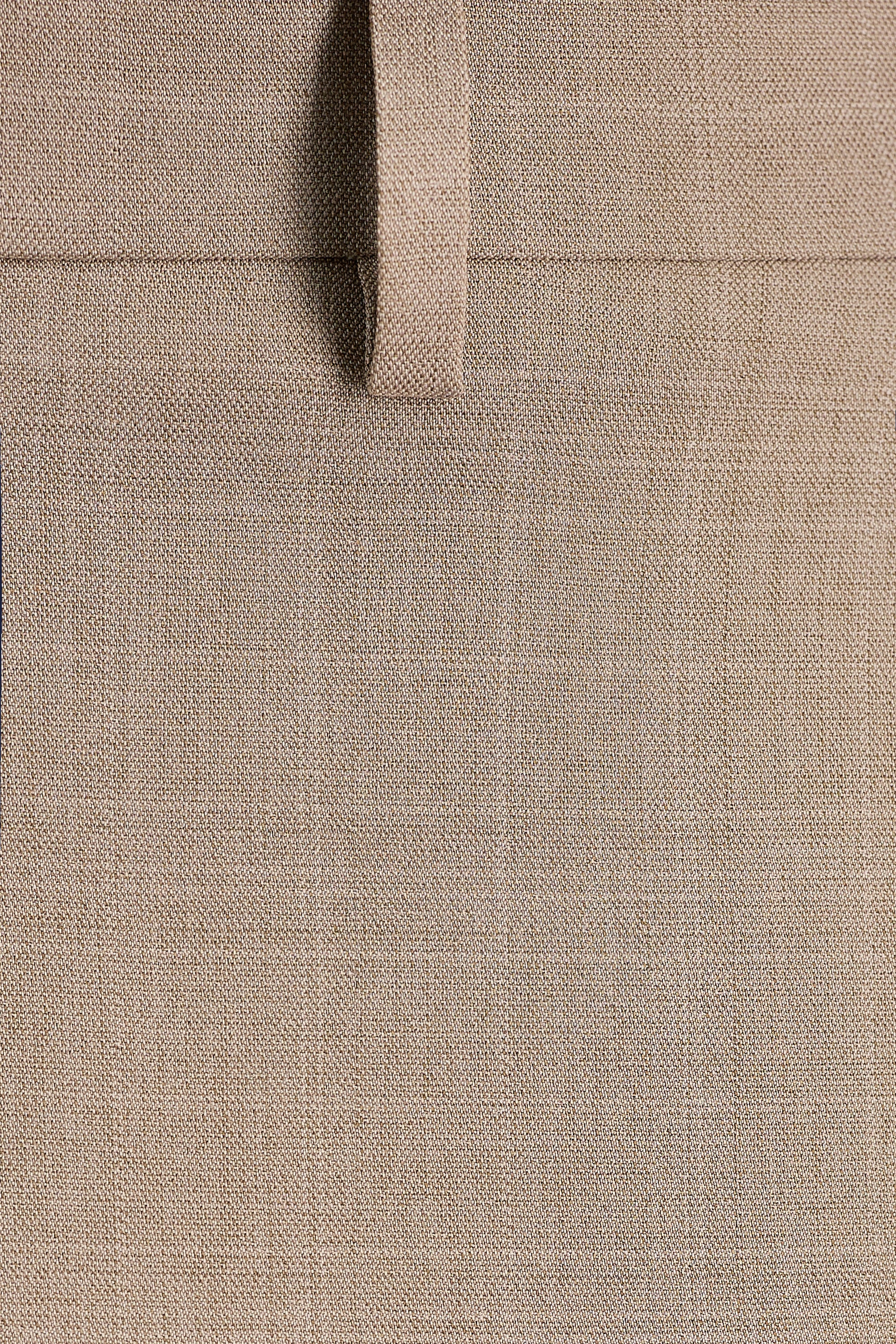 Smart Wash® Repreve® Tonal Plaid Suit Pant - Haggar.com#color_taupe