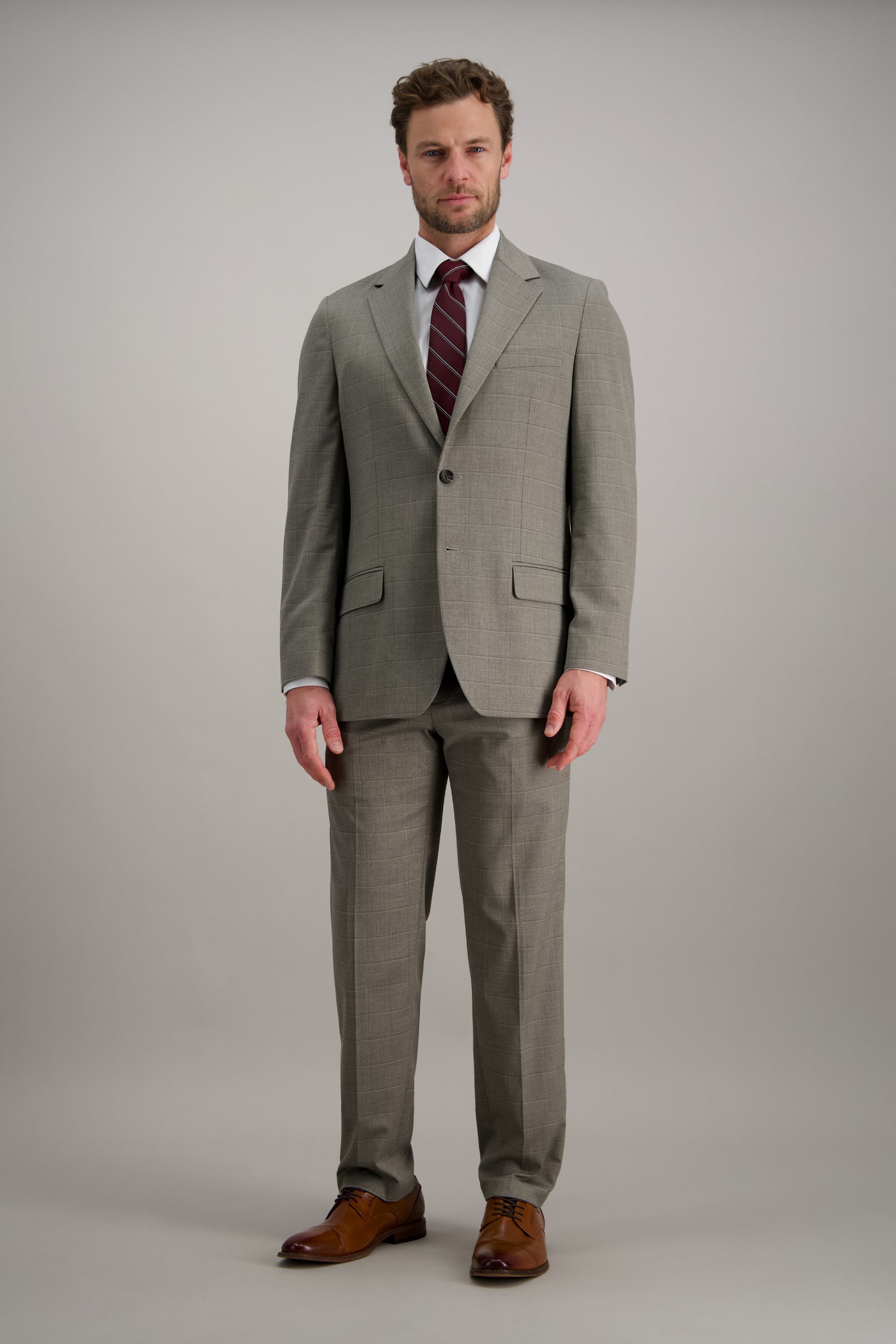 J.M. Haggar Windowpane Suit Pant