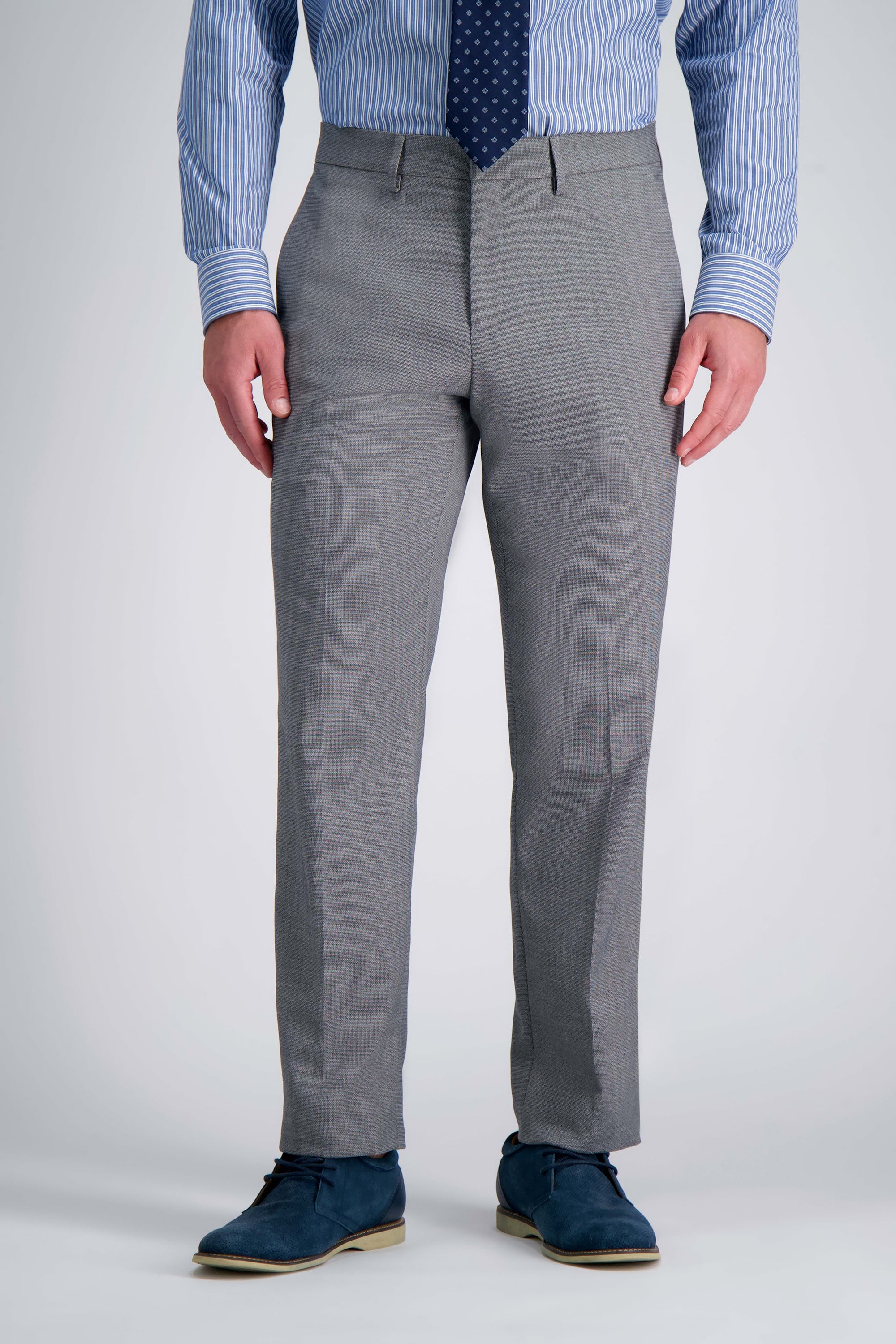J.M. Haggar Micro Dobby Suit Pant, , hi-res