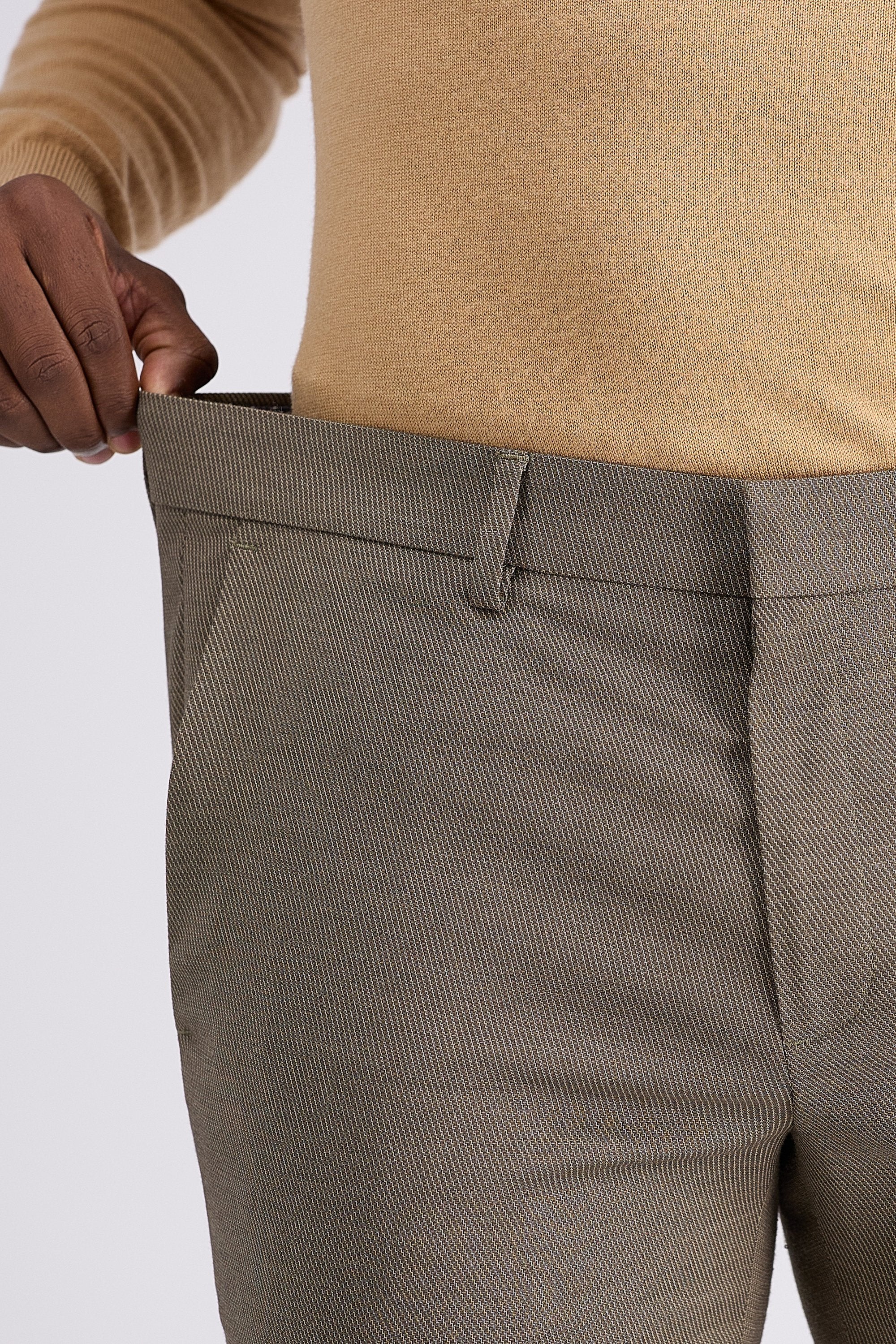J.M. Haggar Prominent Twill Suit Pant, , hi-res