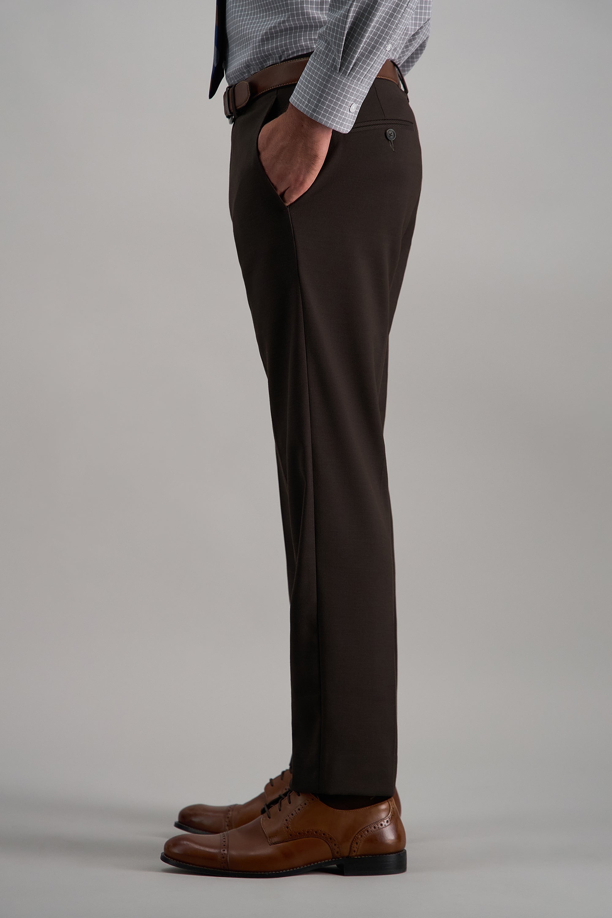 J.M. Haggar Prominent Twill Suit Pant, , hi-res