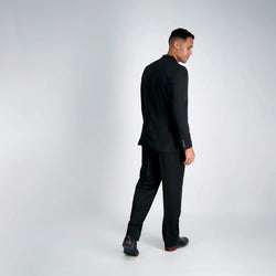 Travel Performance Suit Separates - Black Solid - Haggar.com