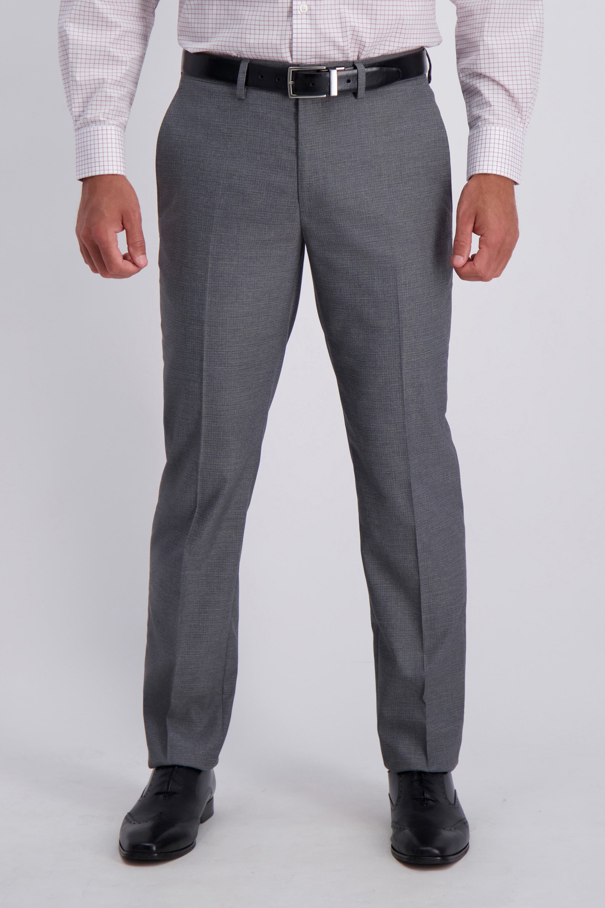 J.M. Haggar Suit Pant - Subtle Grid, , hi-res