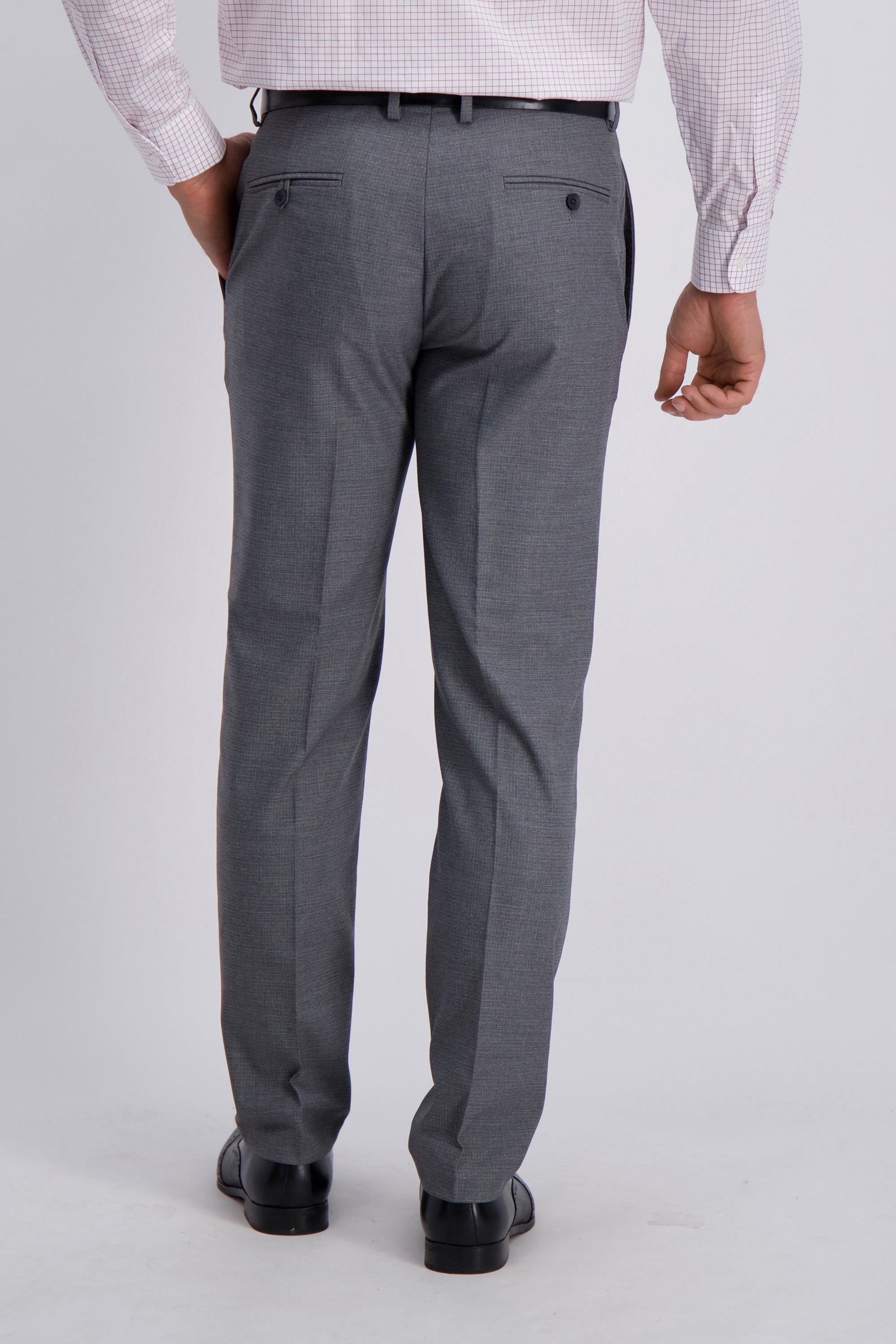 J.M. Haggar Suit Pant - Subtle Grid, , hi-res
